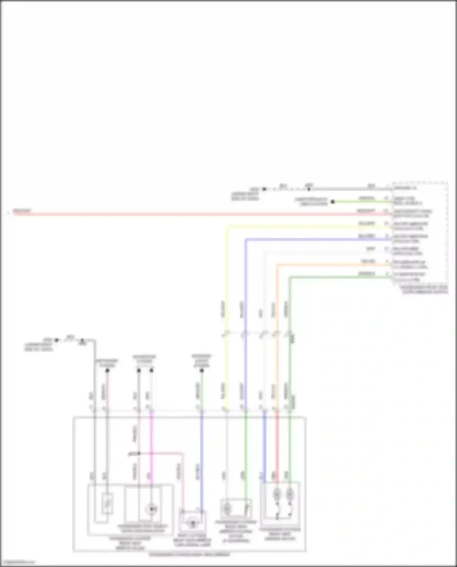 Wiring diagram blk for Chevrolet Corvette C8 (2020-2024) (25 of 107)