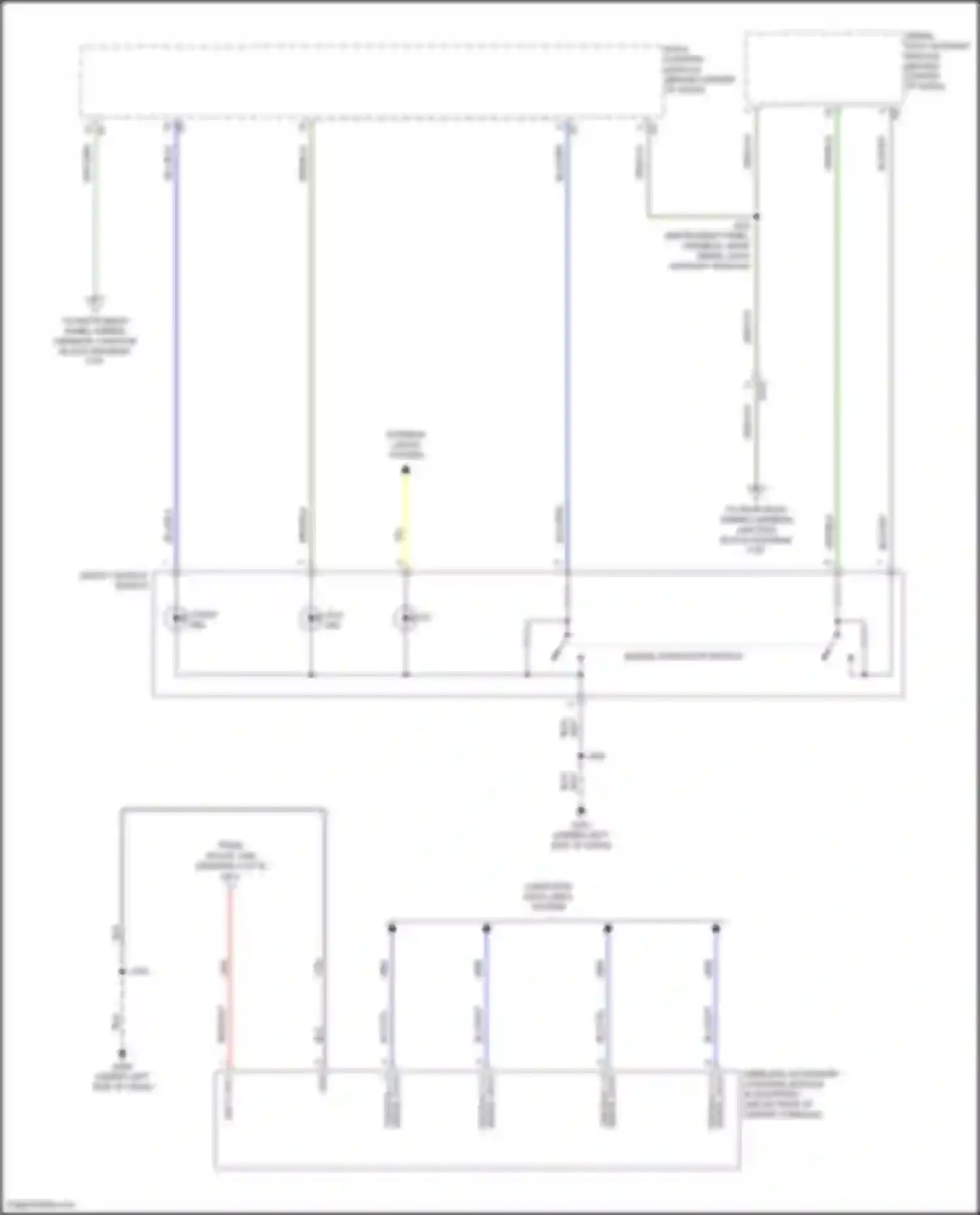 Wiring diagram blu/grn for Chevrolet Corvette C8 (2020-2024) (9 of 13)