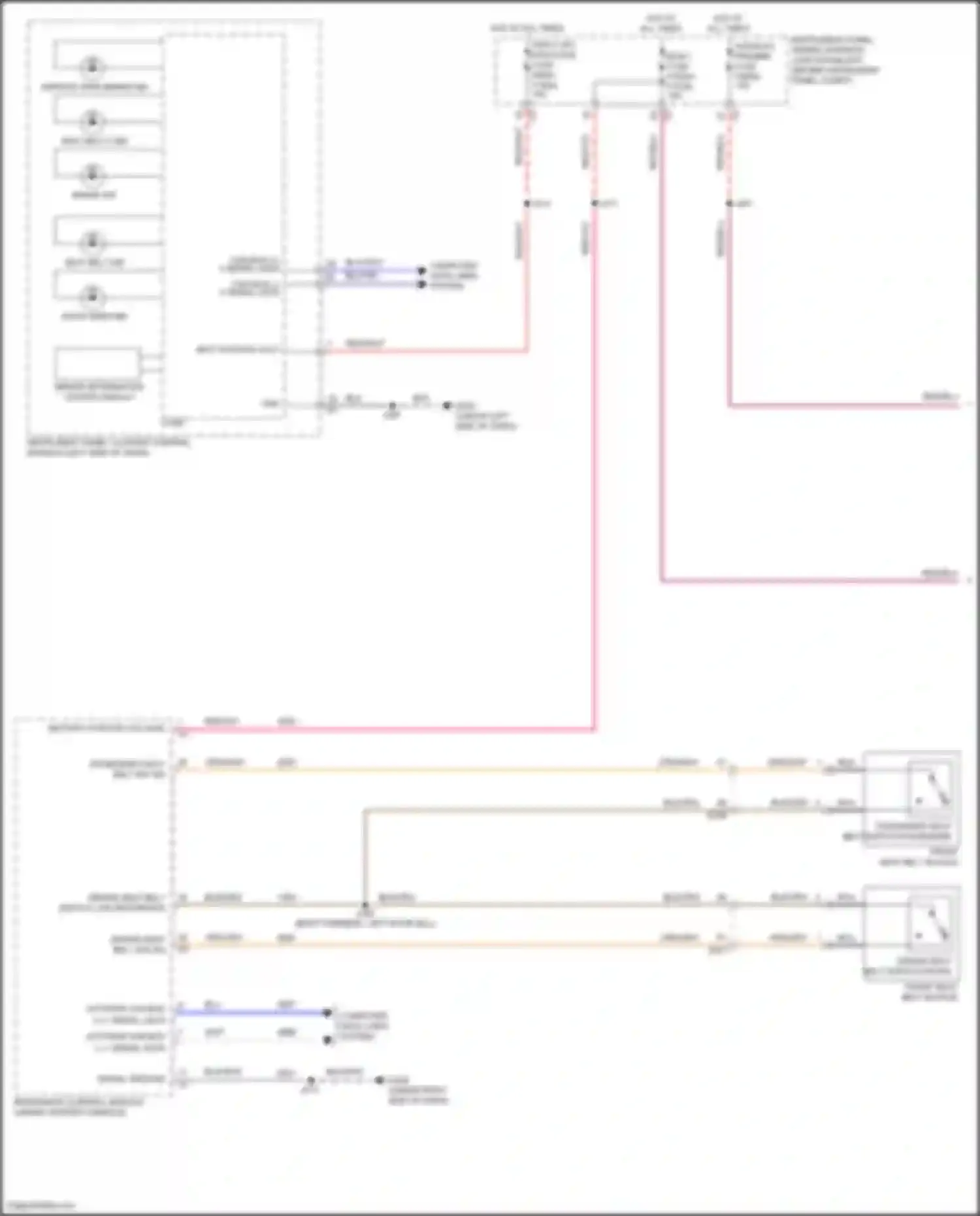 Wiring diagram computer data lines system for Chevrolet Corvette C8 (2020-2024) (31 of 99)