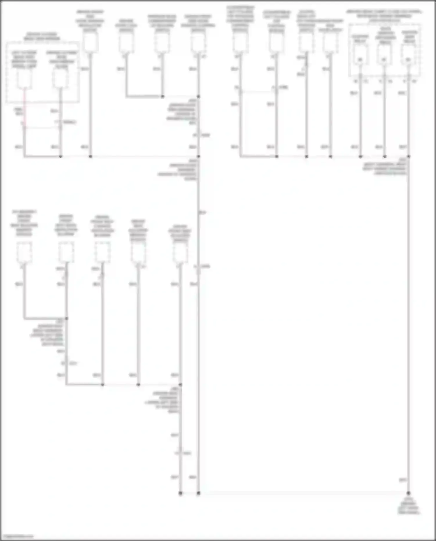 Wiring diagram driver outside rear view mirror glass for Chevrolet Corvette C8 (2020-2024) (4 of 6)
