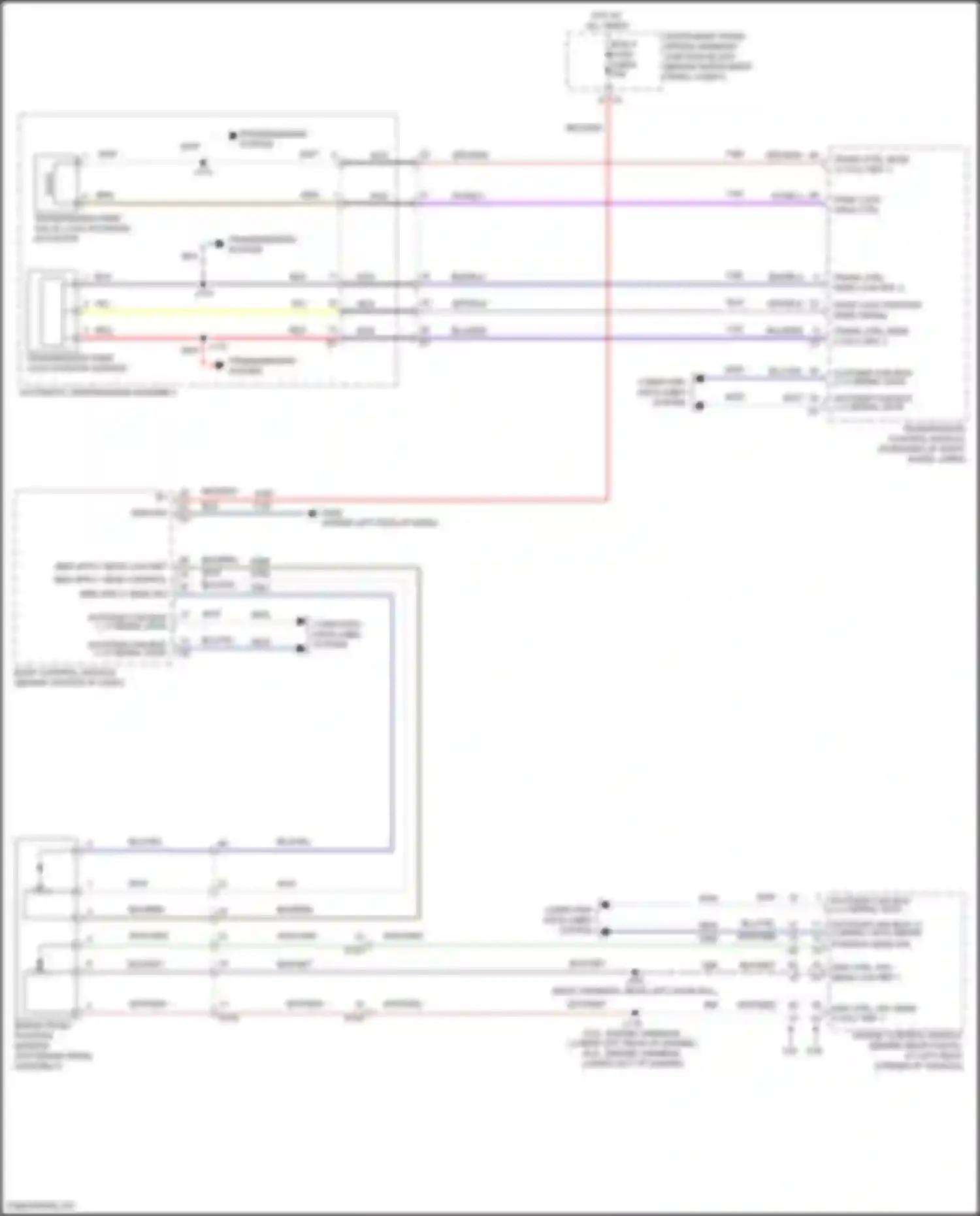 Wiring diagram engine control module for Chevrolet Corvette C8 (2020-2024) (13 of 24)