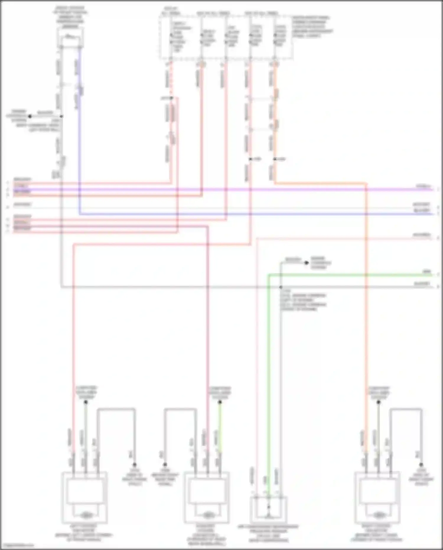Wiring diagram engine controls system for Chevrolet Corvette C8 (2020-2024) (3 of 7)
