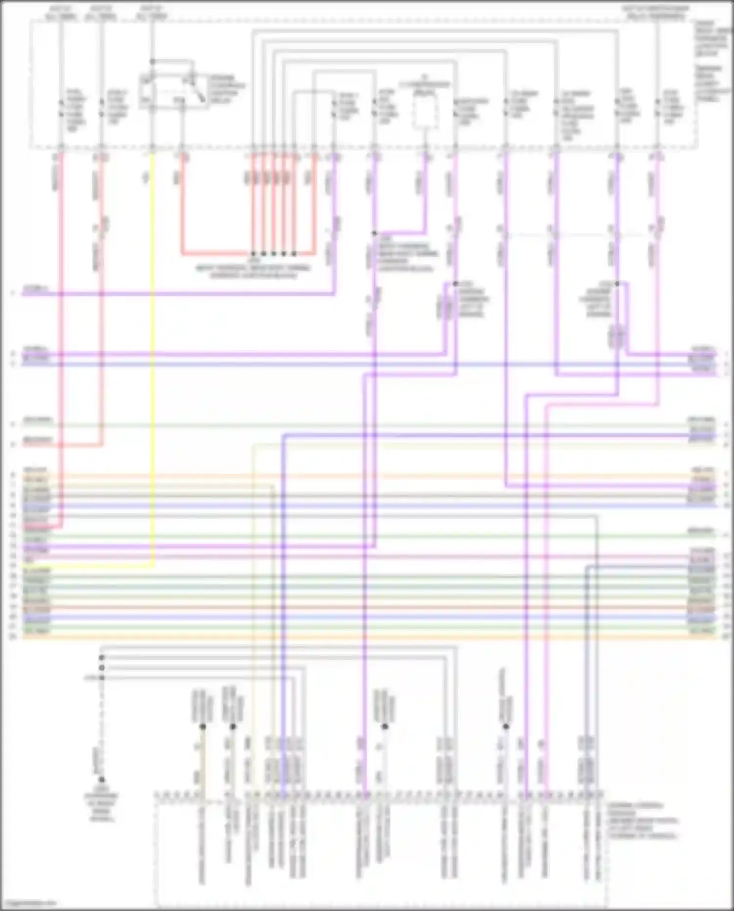 Wiring diagram engine ctrl mod gnd for Chevrolet Corvette C8 (2020-2024) (1 of 1)