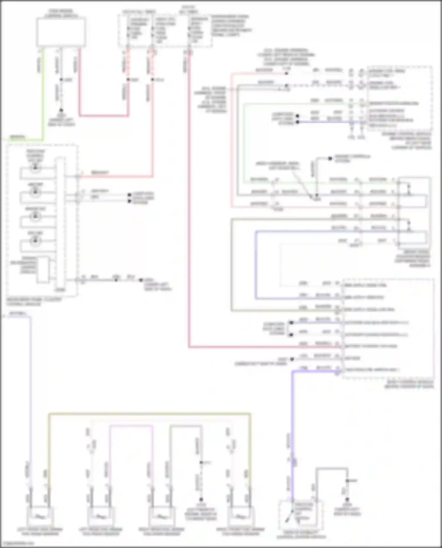 Wiring diagram esc ind for Chevrolet Corvette C8 (2020-2024) (1 of 2)