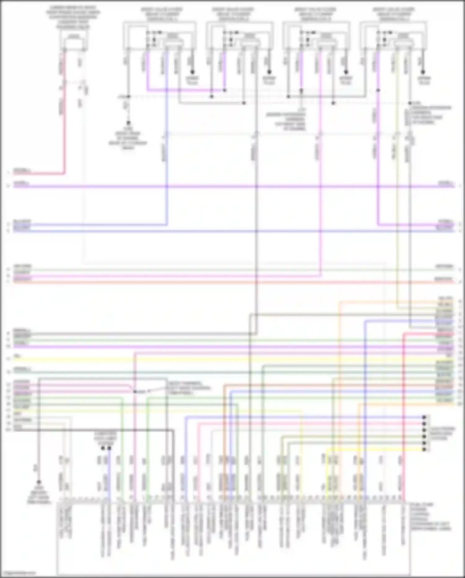 Wiring diagram exh flow ctrl vlv 1 for Chevrolet Corvette C8 (2020-2024) (2 of 2)