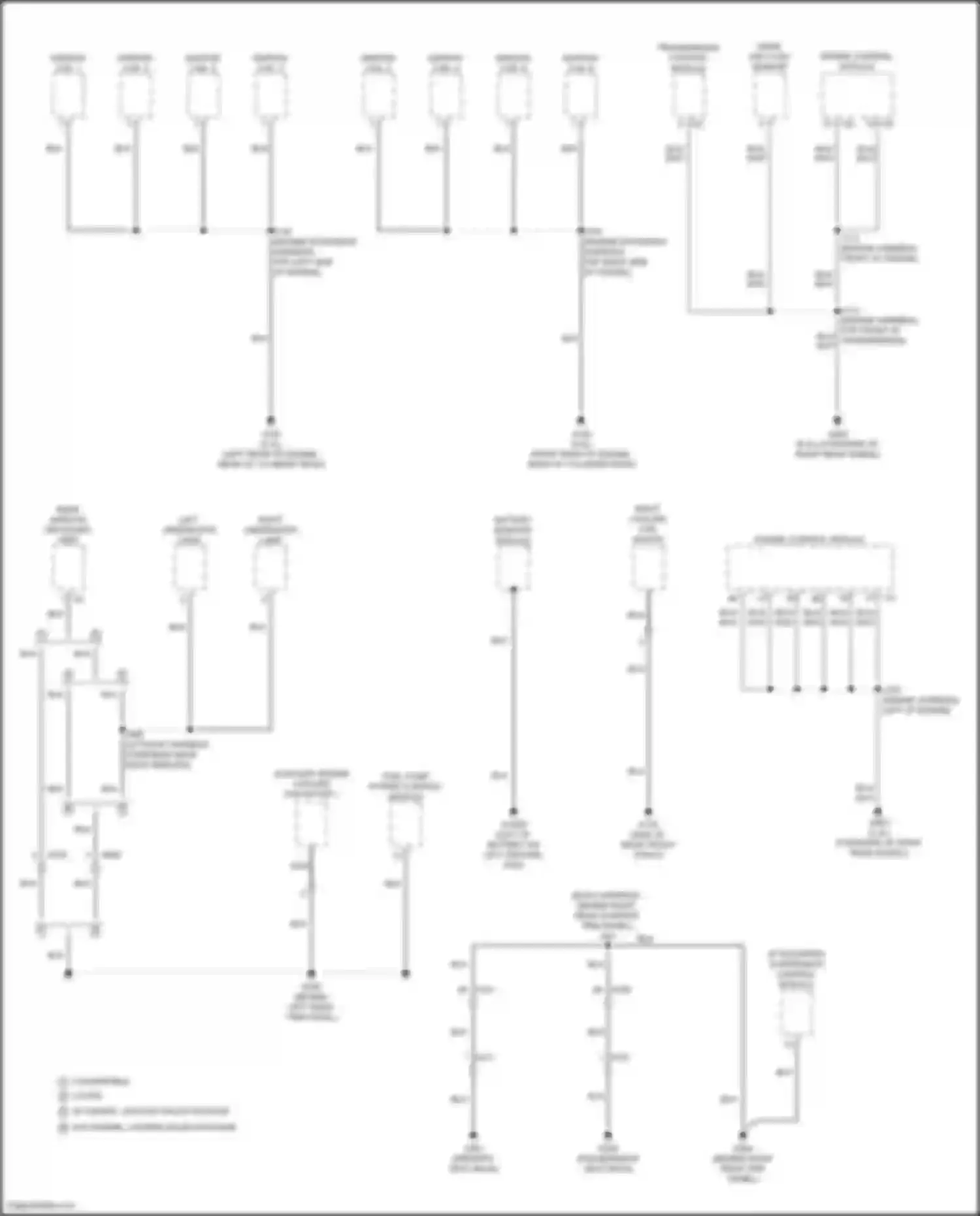 Wiring diagram ignition coil 4 for Chevrolet Corvette C8 (2020-2024) (2 of 4)