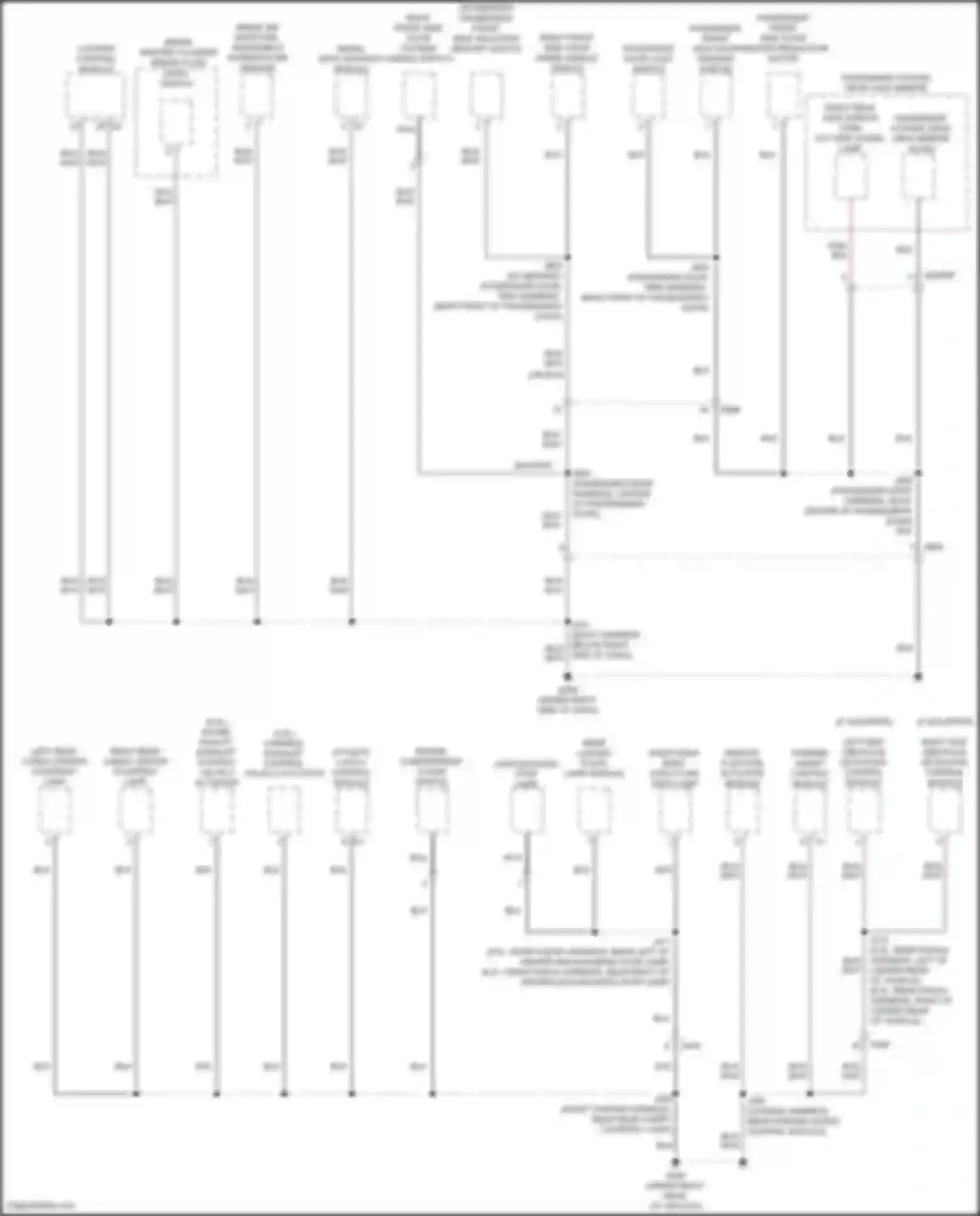 Wiring diagram liftgate latch control module for Chevrolet Corvette C8 (2020-2024) (3 of 7)