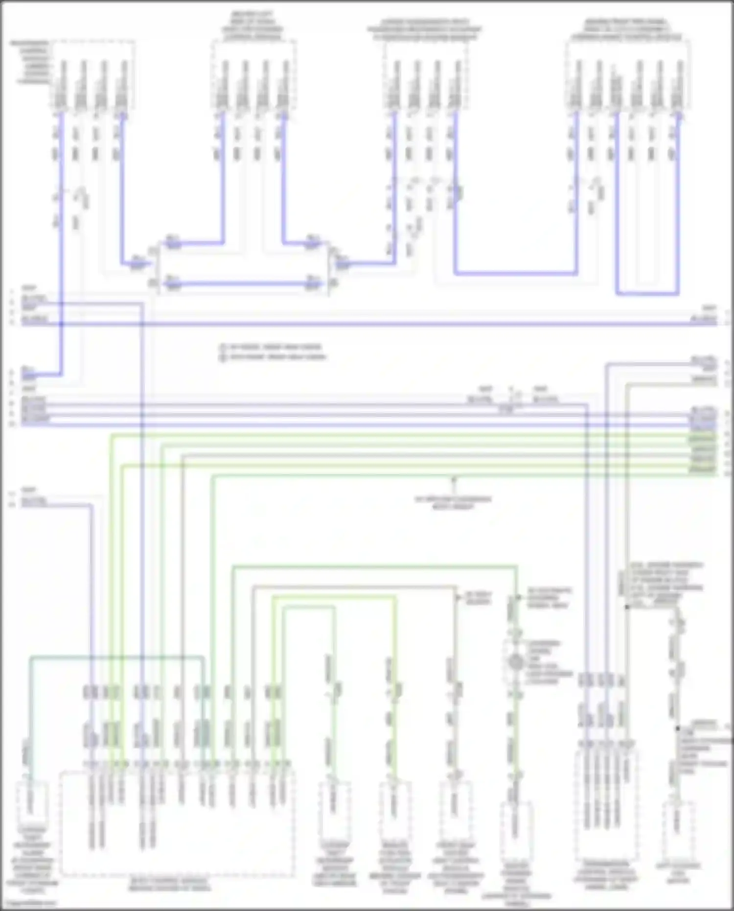 Wiring diagram lin bus 11 for Chevrolet Corvette C8 (2020-2024) (1 of 1)