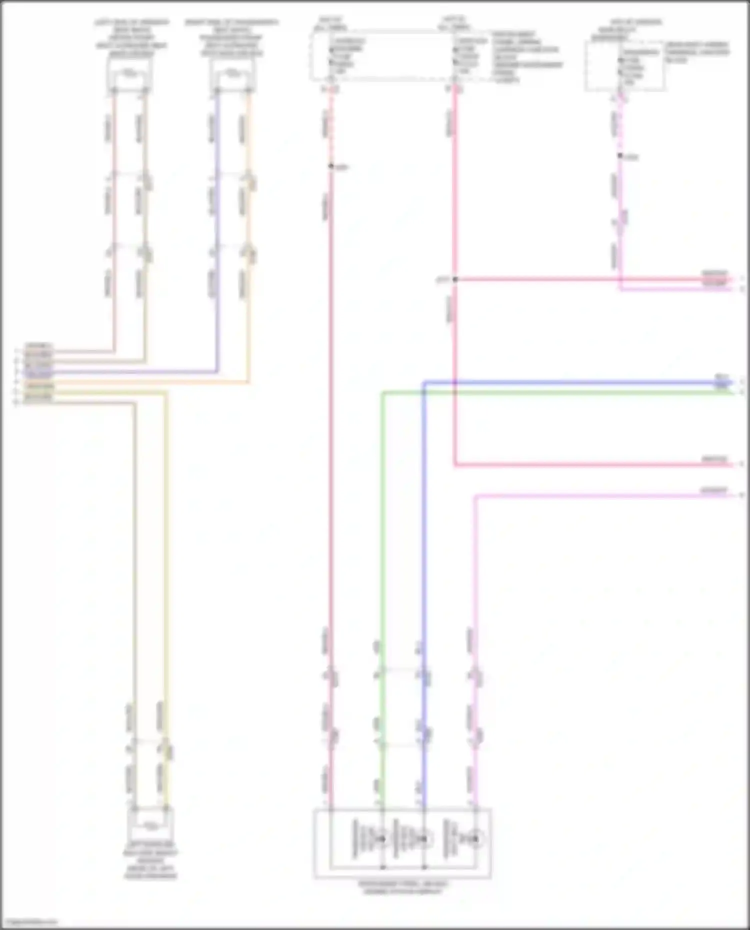 Wiring diagram org/gry for Chevrolet Corvette C8 (2020-2024) (3 of 3)