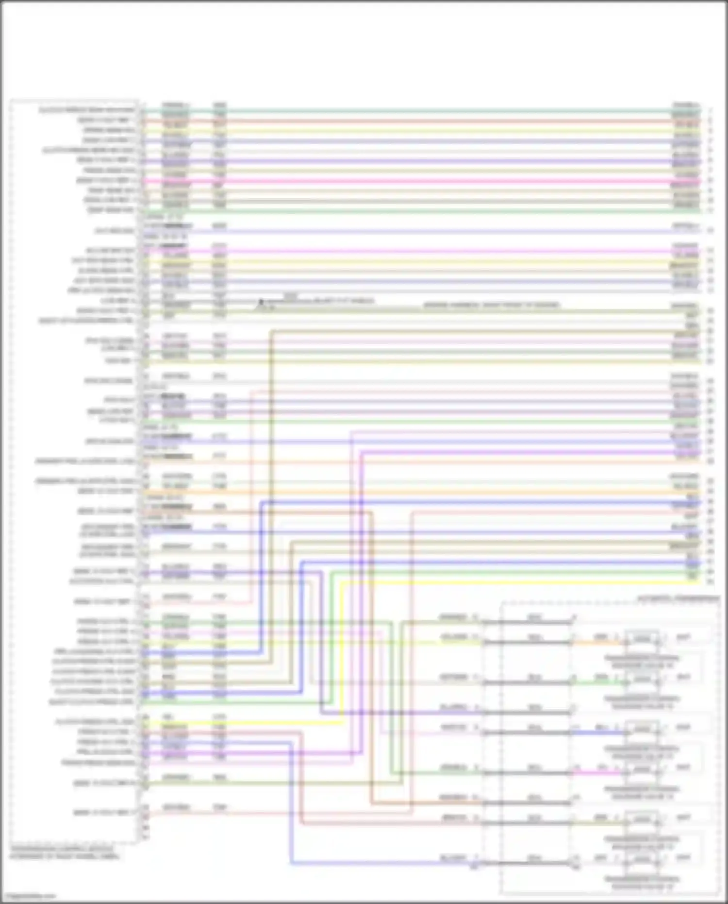 Wiring diagram pos sig 4 for Chevrolet Corvette C8 (2020-2024) (1 of 1)