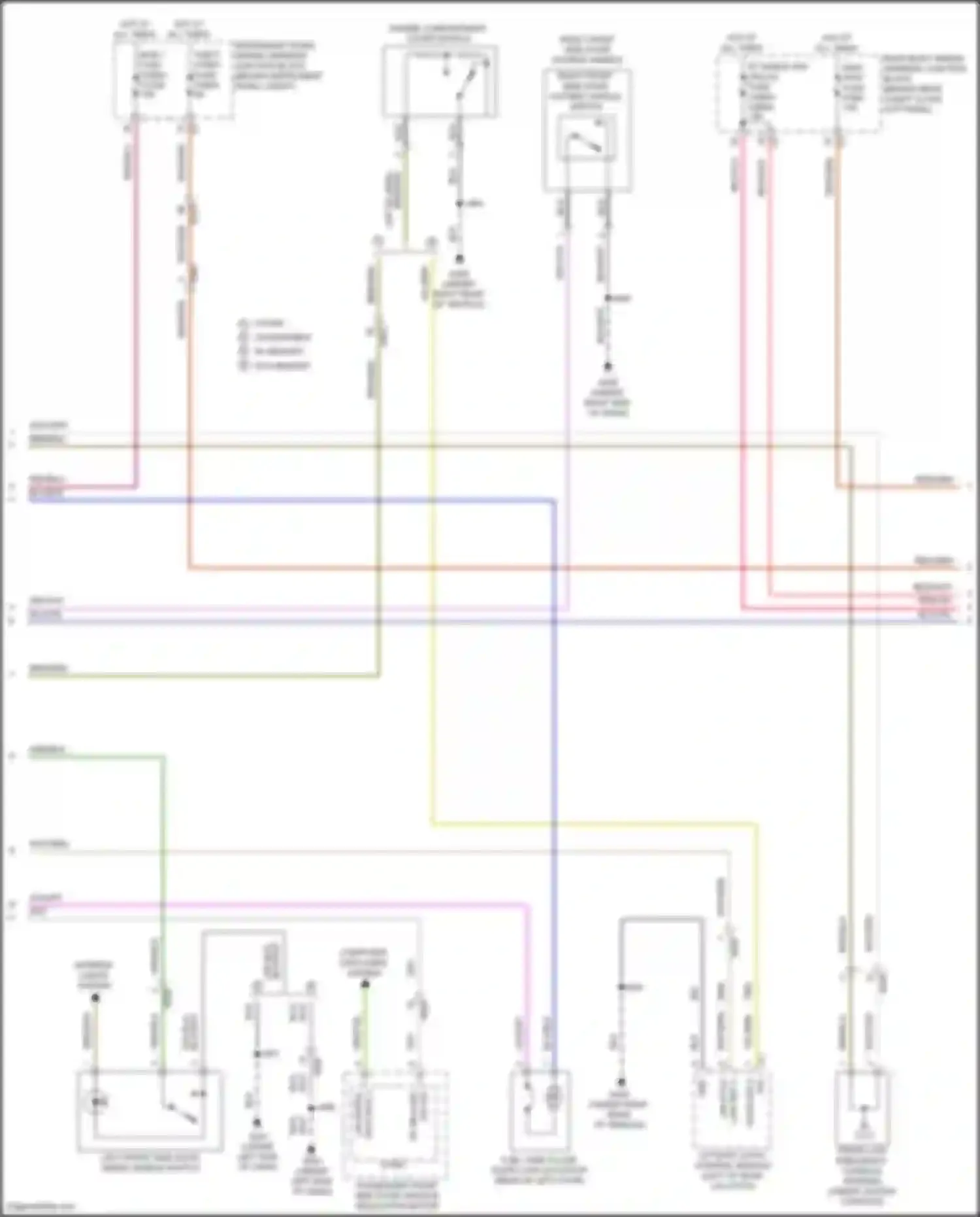 Wiring diagram rear body wiring harness junction block for Chevrolet Corvette C8 (2020-2024) (21 of 42)