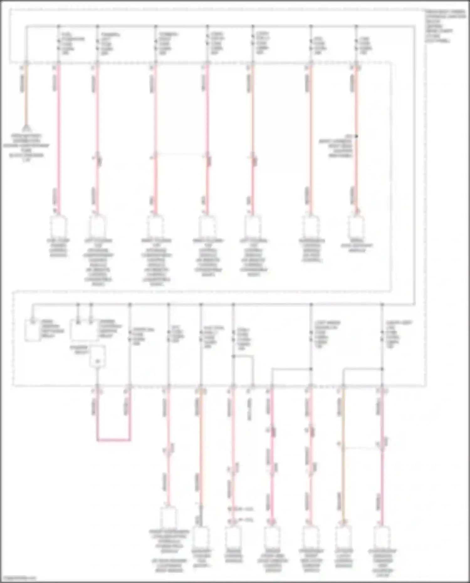 Wiring diagram rear window defogger relay for Chevrolet Corvette C8 (2020-2024) (3 of 3)