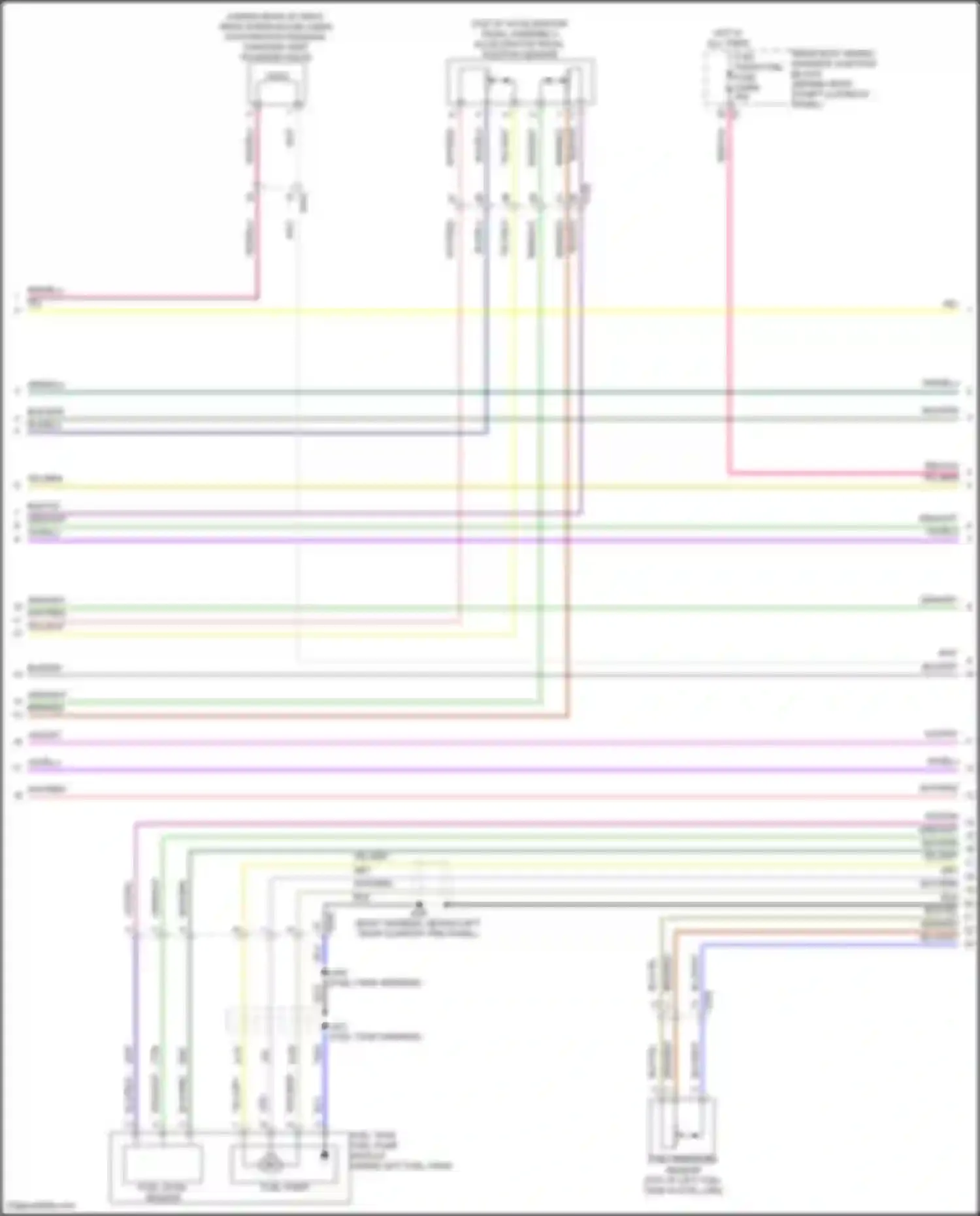 Wiring diagram red/blu for Chevrolet Corvette C8 (2020-2024) (37 of 37)