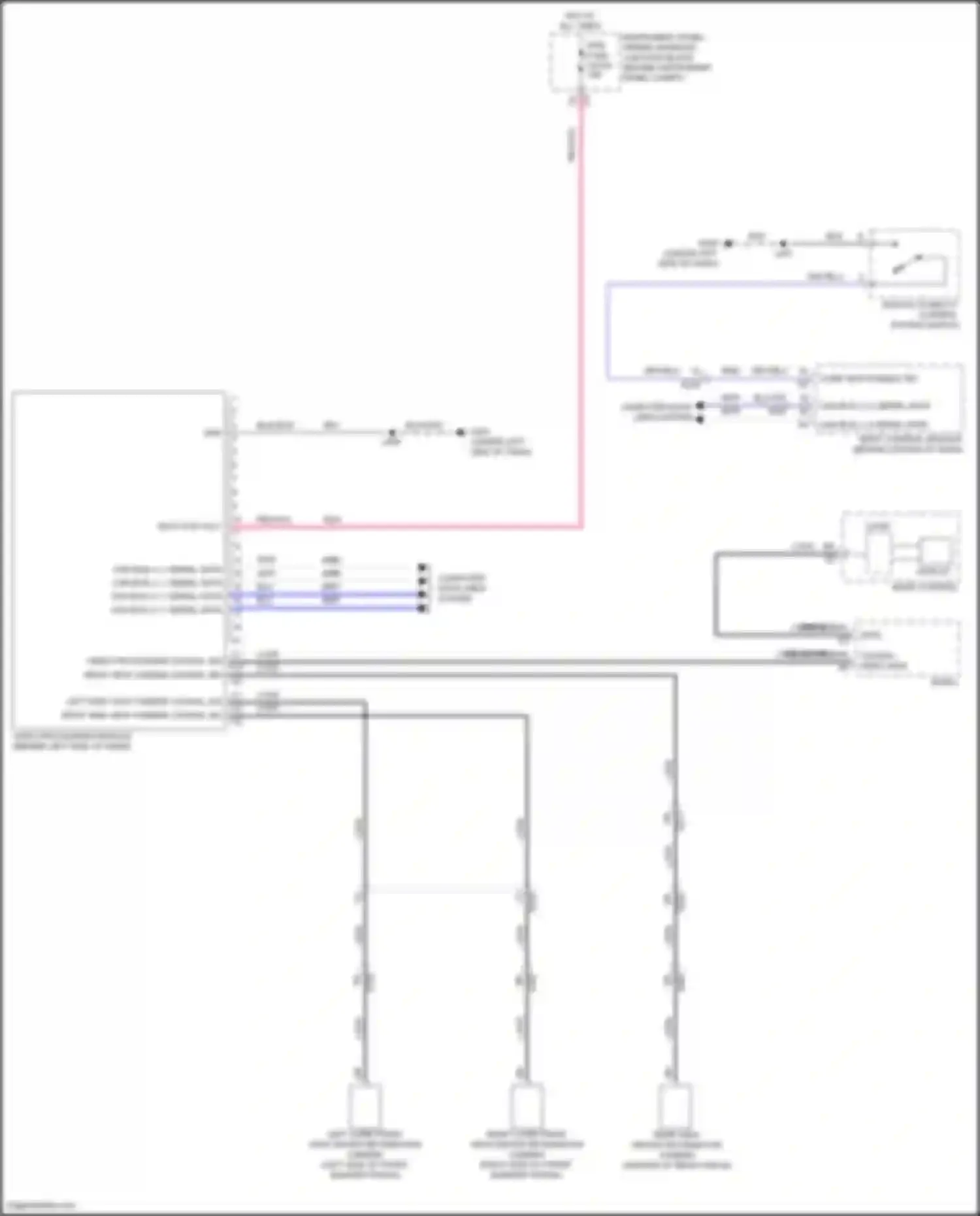Wiring diagram right side view camera coaxial sig for Chevrolet Corvette C8 (2020-2024) (1 of 1)