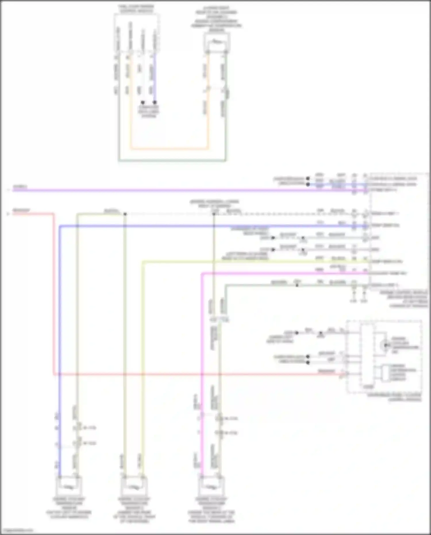 Wiring diagram sens lo ref 1 for Chevrolet Corvette C8 (2020-2024) (2 of 2)