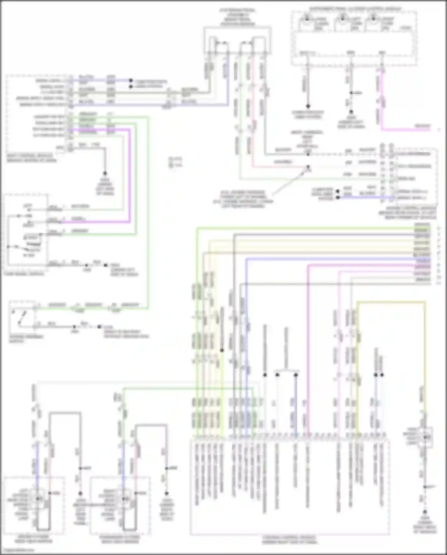 Wiring diagram volt reference for Chevrolet Corvette C8 (2020-2024) (1 of 1)