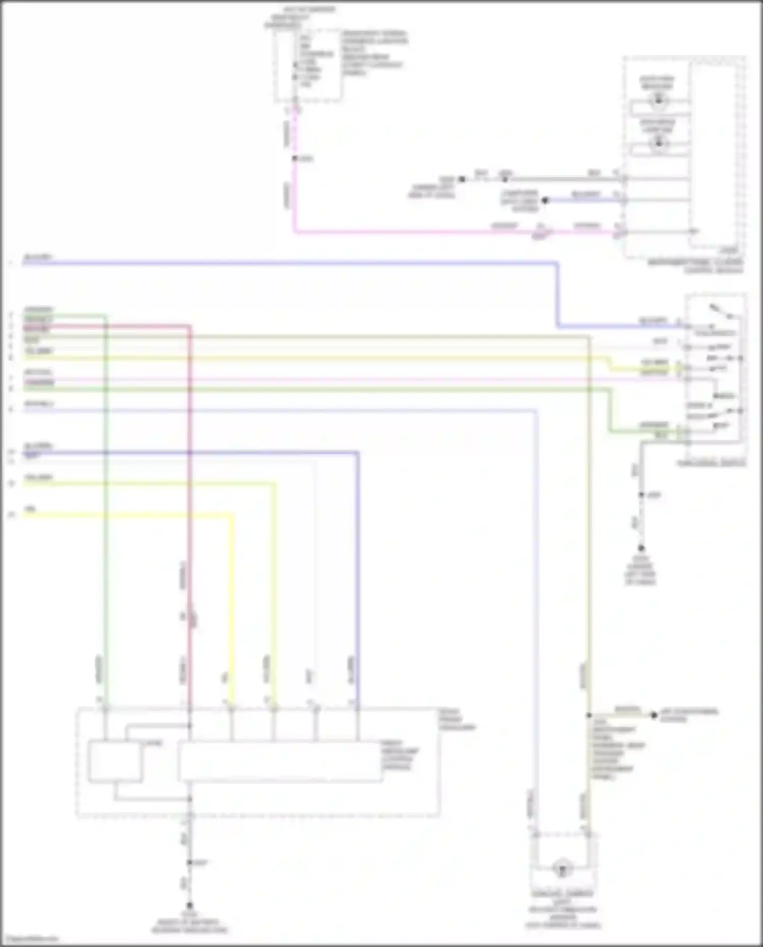 Wiring diagram yel/brn for Chevrolet Corvette C8 (2020-2024) (24 of 41)