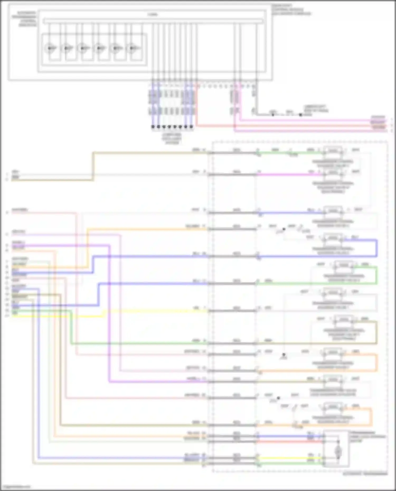 Wiring diagram yel/vio for Chevrolet Corvette C8 (2020-2024) (10 of 23)