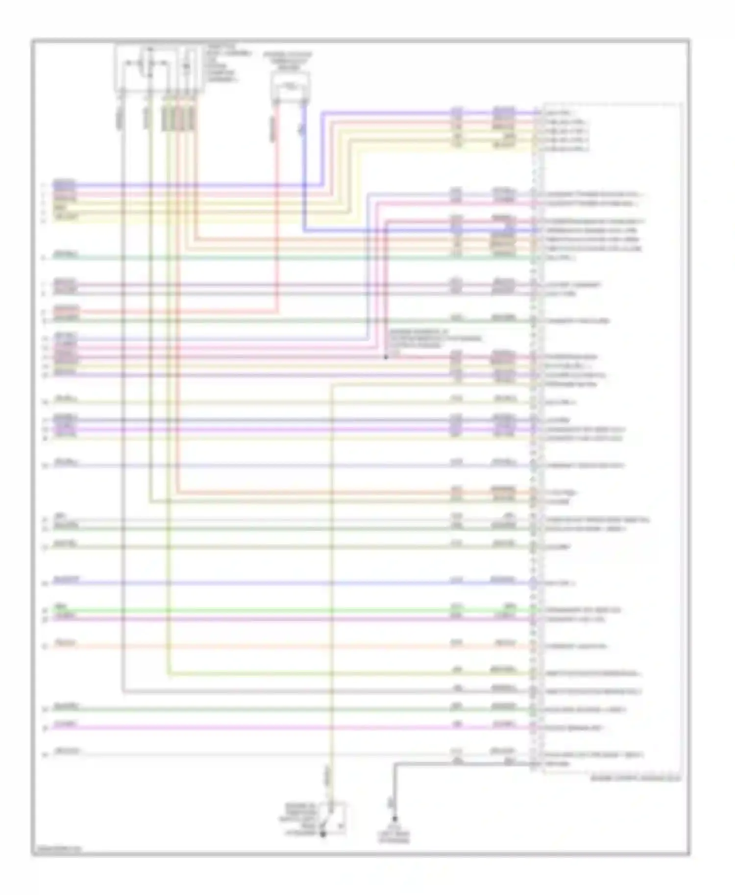 Cruze Chevrolet I facelift (2012-2015): Wiring diagram engine performance 1.4l vin b (6 of 6)