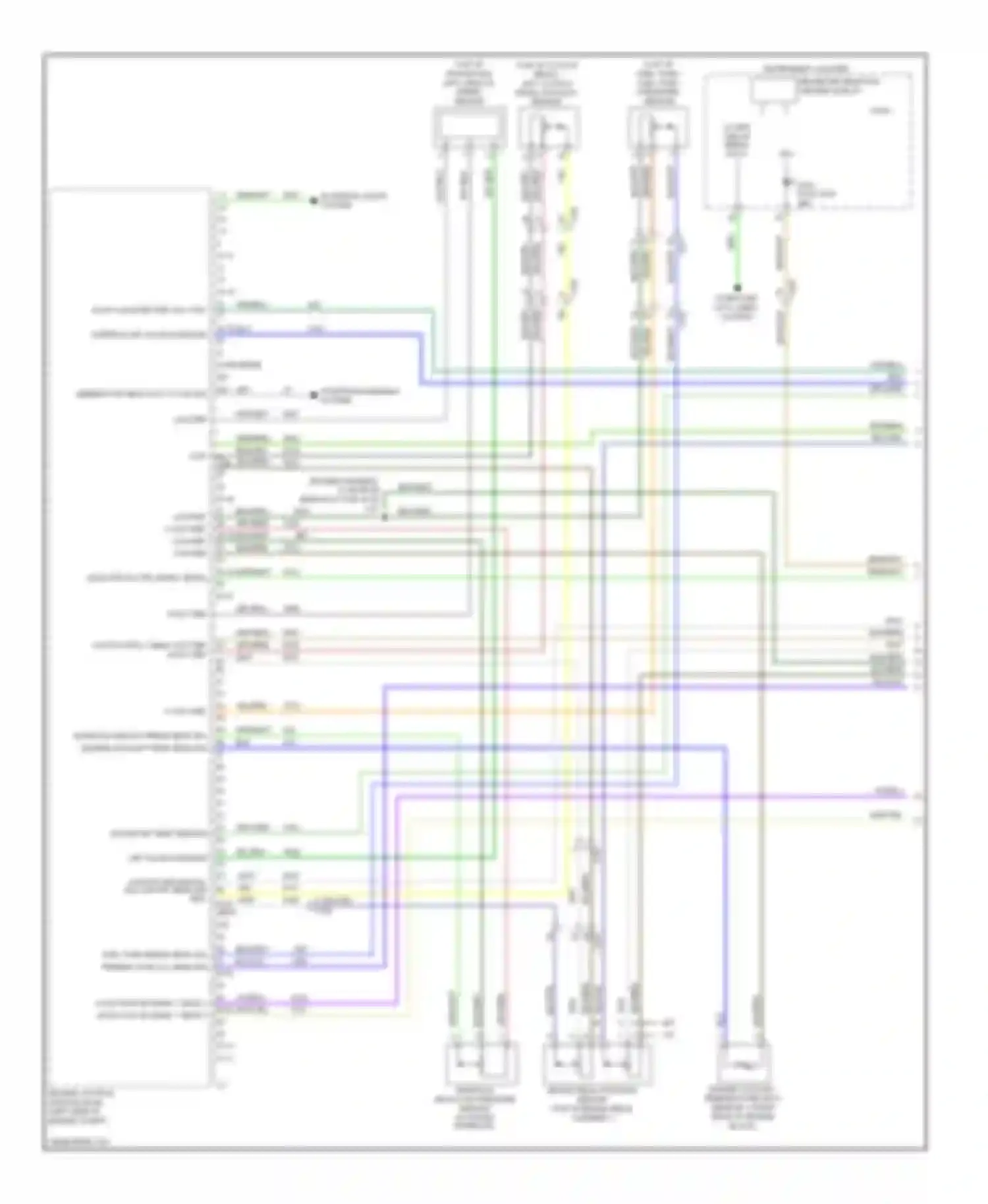 Cruze Chevrolet I facelift (2012-2015): Wiring diagram engine performance 1.8l vin h (1 of 7)