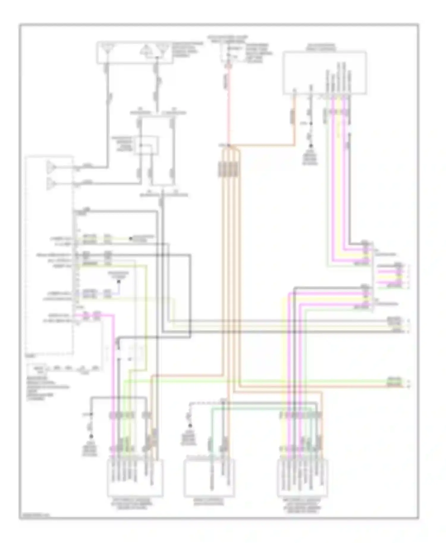 Cruze Chevrolet I facelift (2012-2015): Navigation circuit, with amplifier (1 of 3)