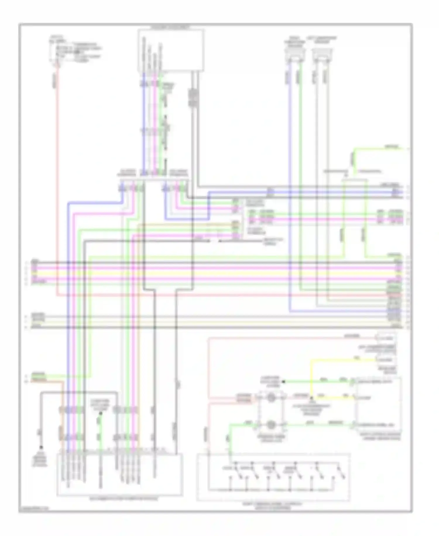 Cruze Chevrolet I facelift (2012-2015): Navigation circuit, with amplifier (2 of 3)