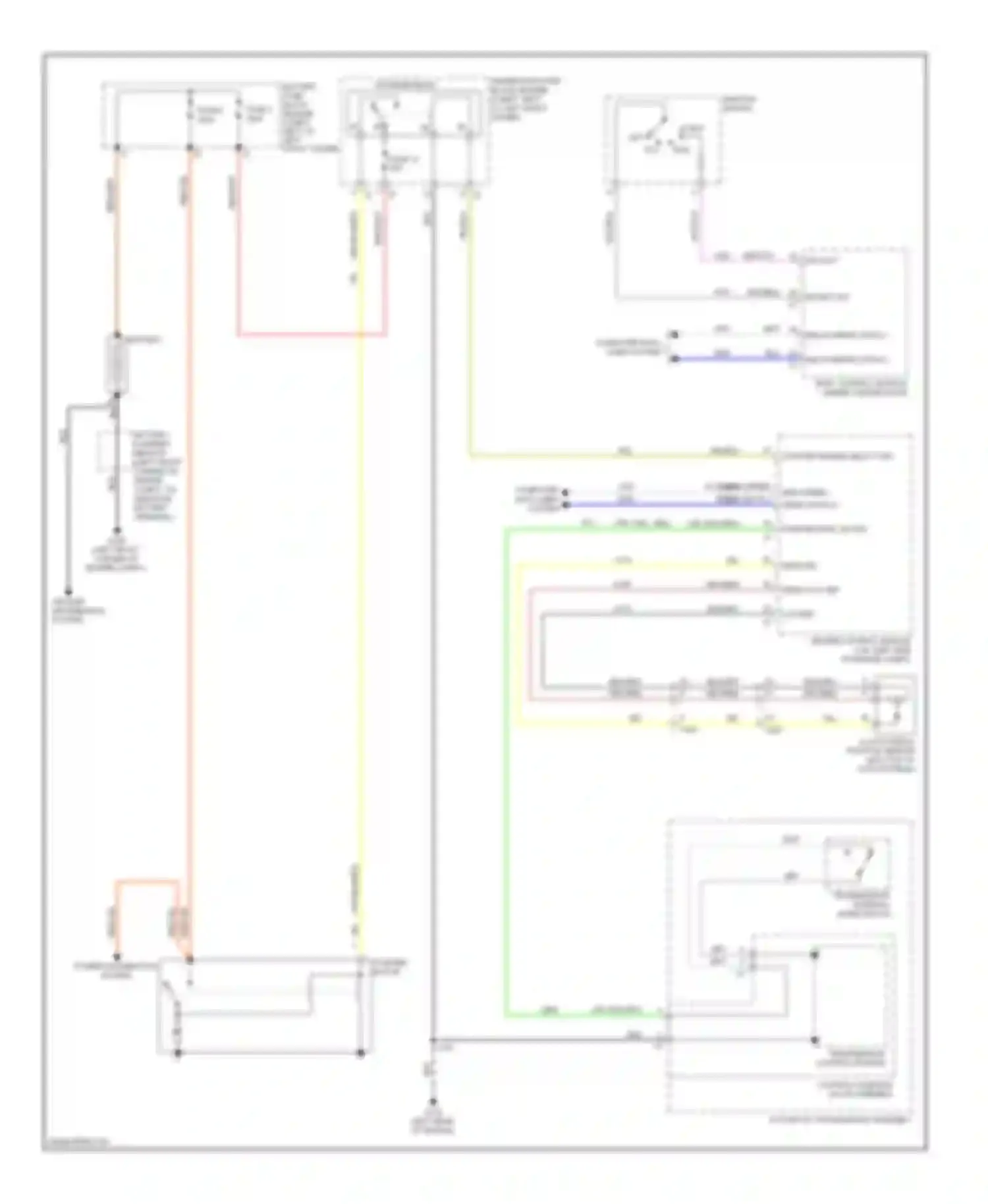 Cruze Chevrolet I facelift (2012-2015): Starting circuit