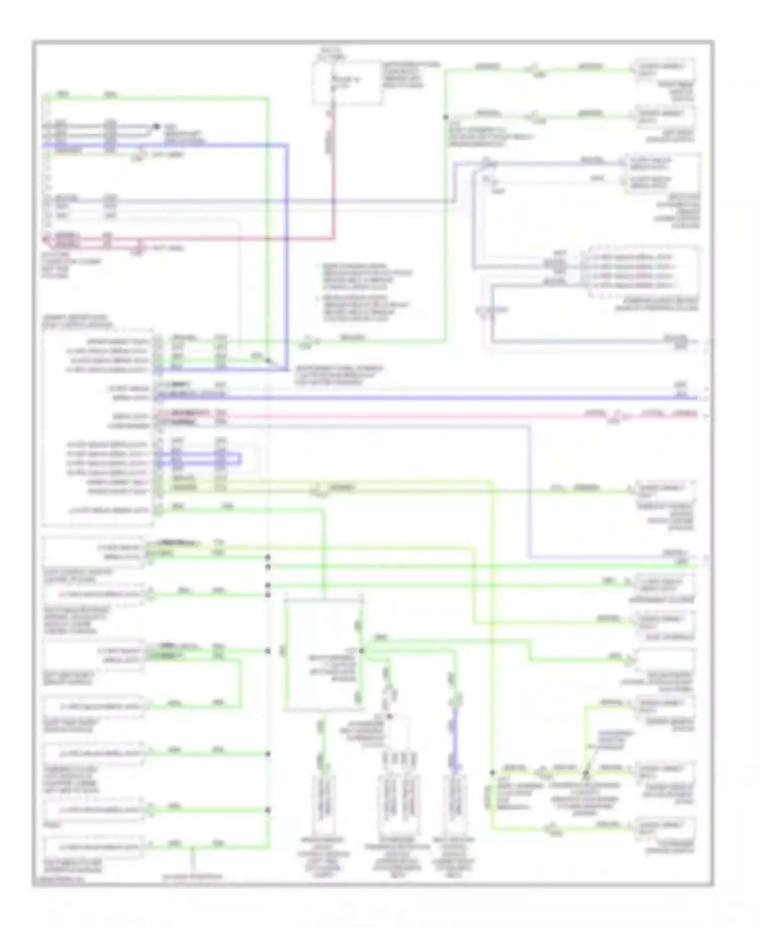 Wiring diagram 4 3 interconnect bus 9 lo spd gmlan serial data for Chevrolet Cruze I facelift (2012-2015) (1 of 1)