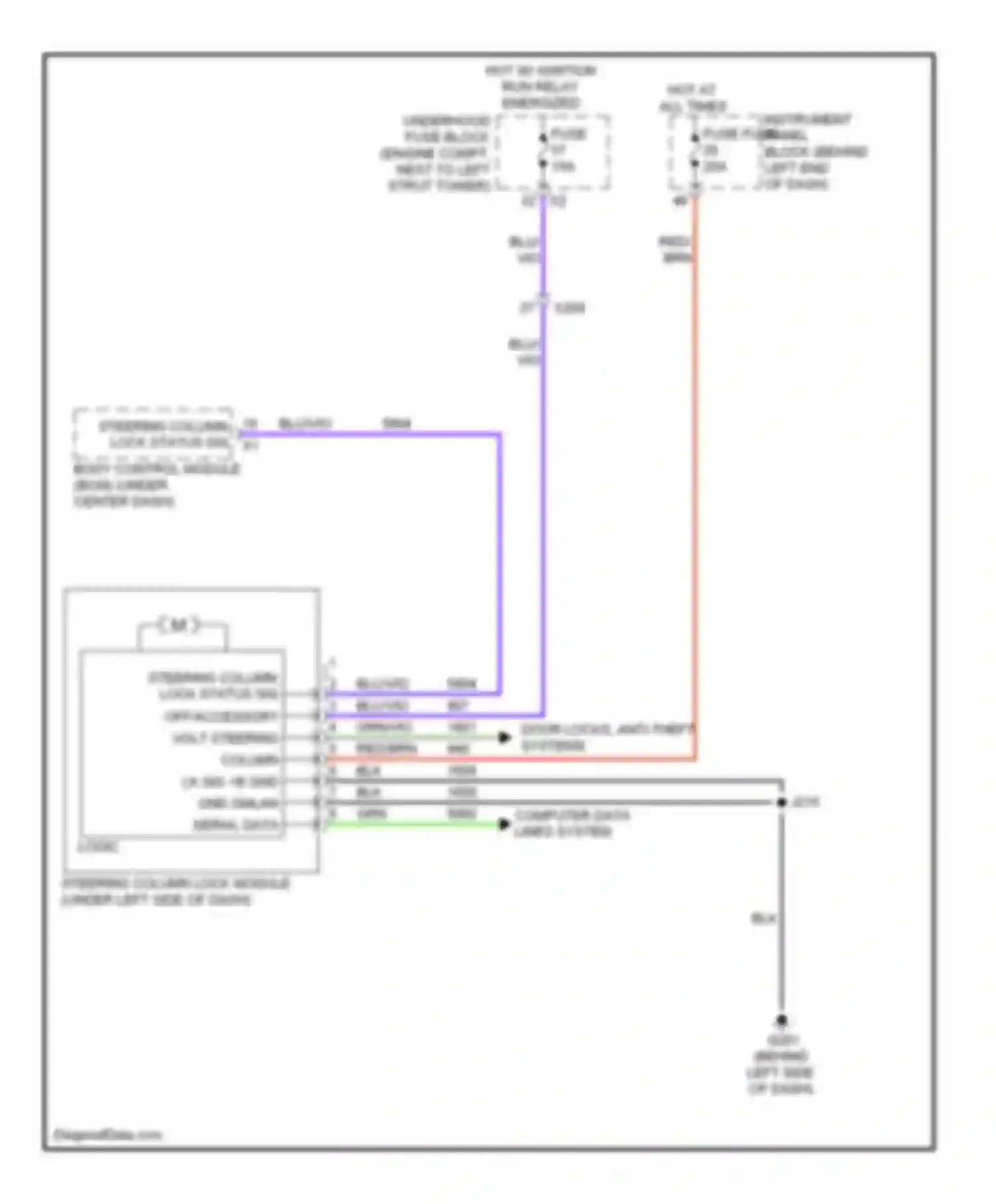 Wiring diagram computer data lines system for Chevrolet Cruze I facelift (2012-2015) (58 of 79)