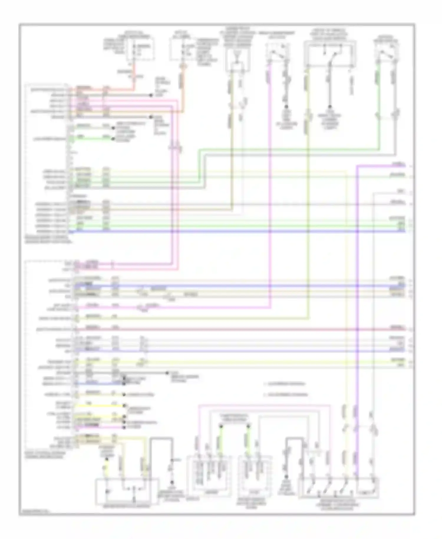 Wiring diagram computer data lines system for Chevrolet Cruze I facelift (2012-2015) (6 of 79)