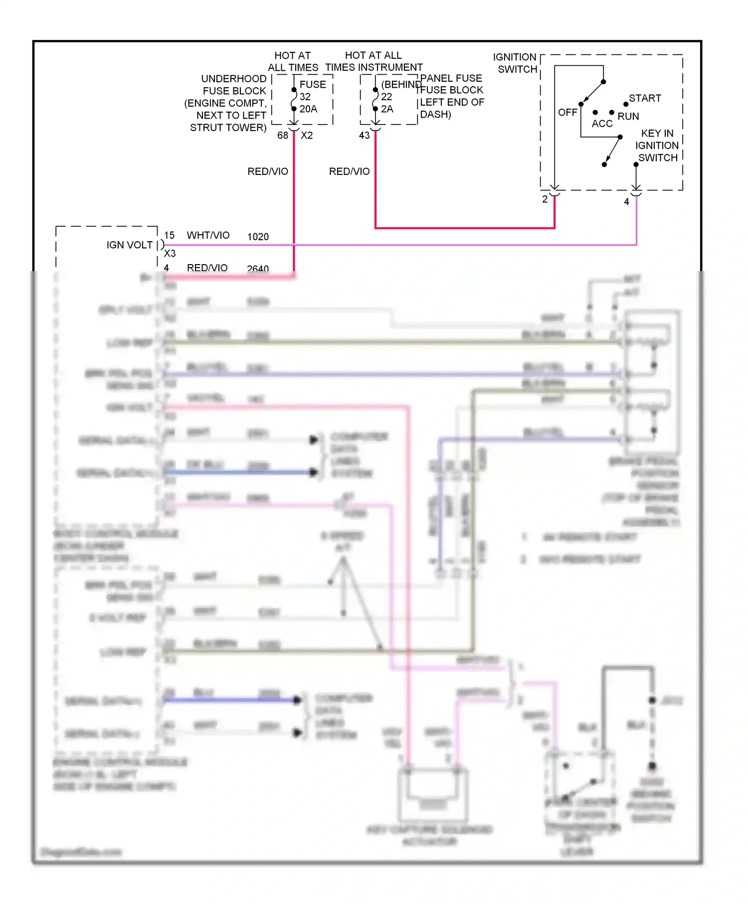 Chevrolet Cruze I facelift (2012-2015) engine control module (ecm) wiring diagram  (2 of 12)