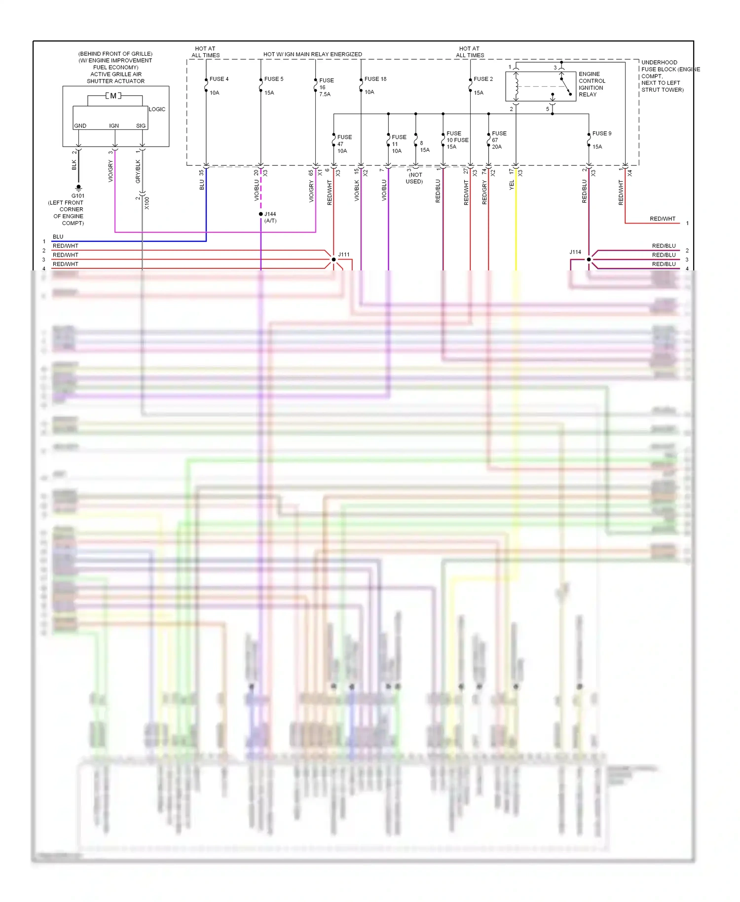 Chevrolet Cruze I facelift (2012-2015) engine control module (ecm) wiring diagram  (5 of 12)