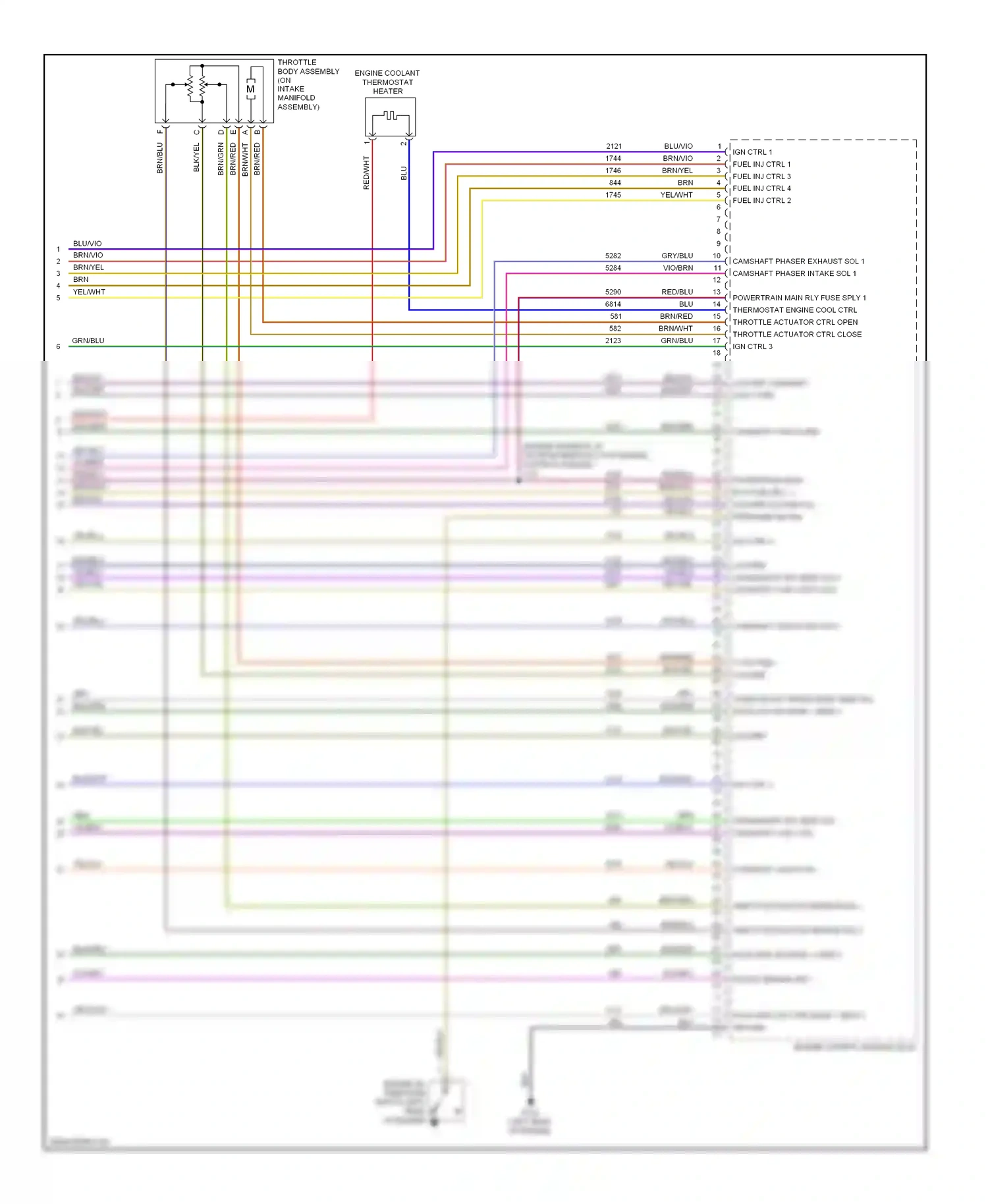 Chevrolet Cruze I facelift (2012-2015) engine control module (ecm) wiring diagram  (6 of 12)
