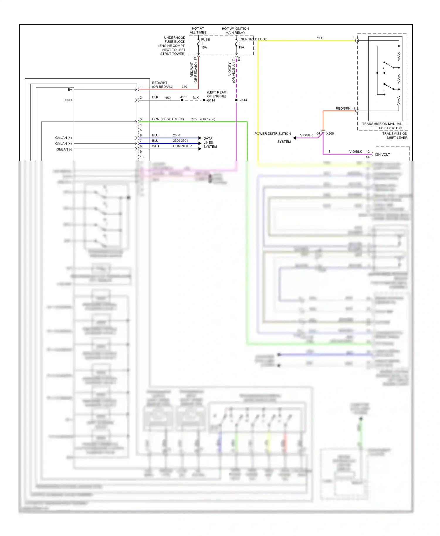 Chevrolet Cruze I facelift (2012-2015) engine control module (ecm) wiring diagram  (12 of 12)