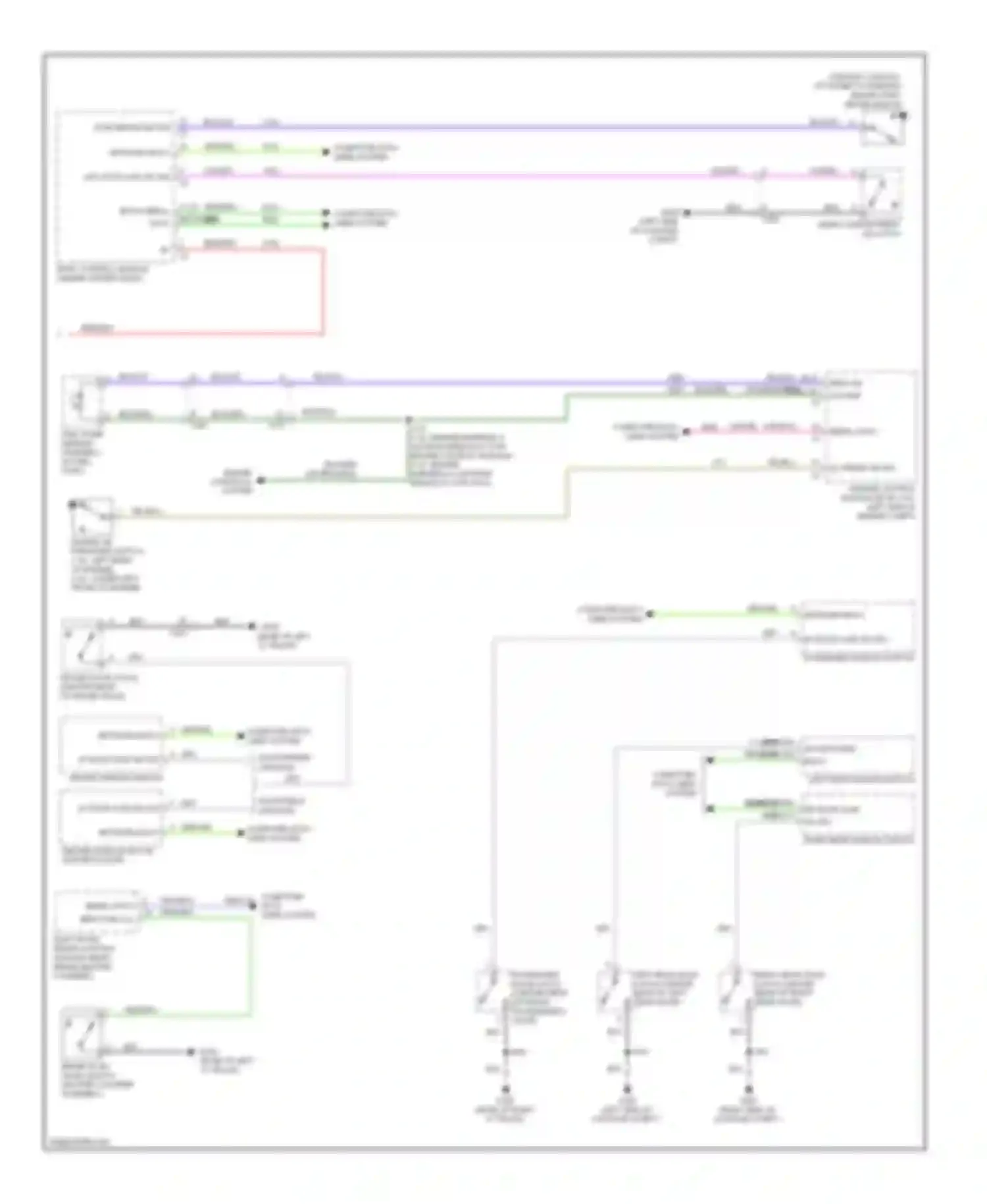 Wiring diagram engine controls system for Chevrolet Cruze I facelift (2012-2015) (2 of 2)