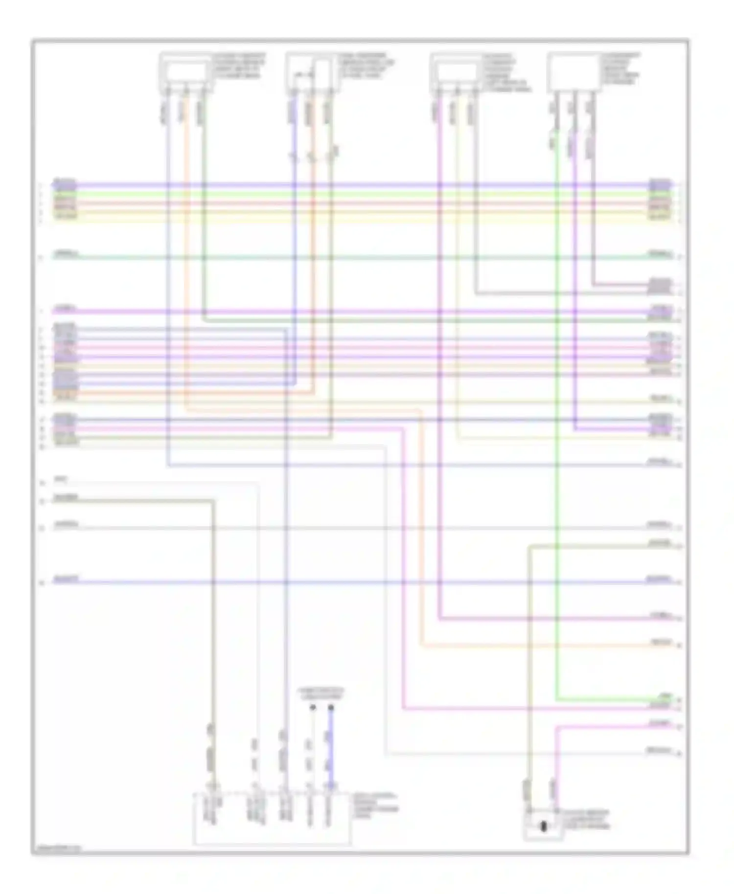 Wiring diagram knock sensor for Chevrolet Cruze I facelift (2012-2015) (2 of 3)