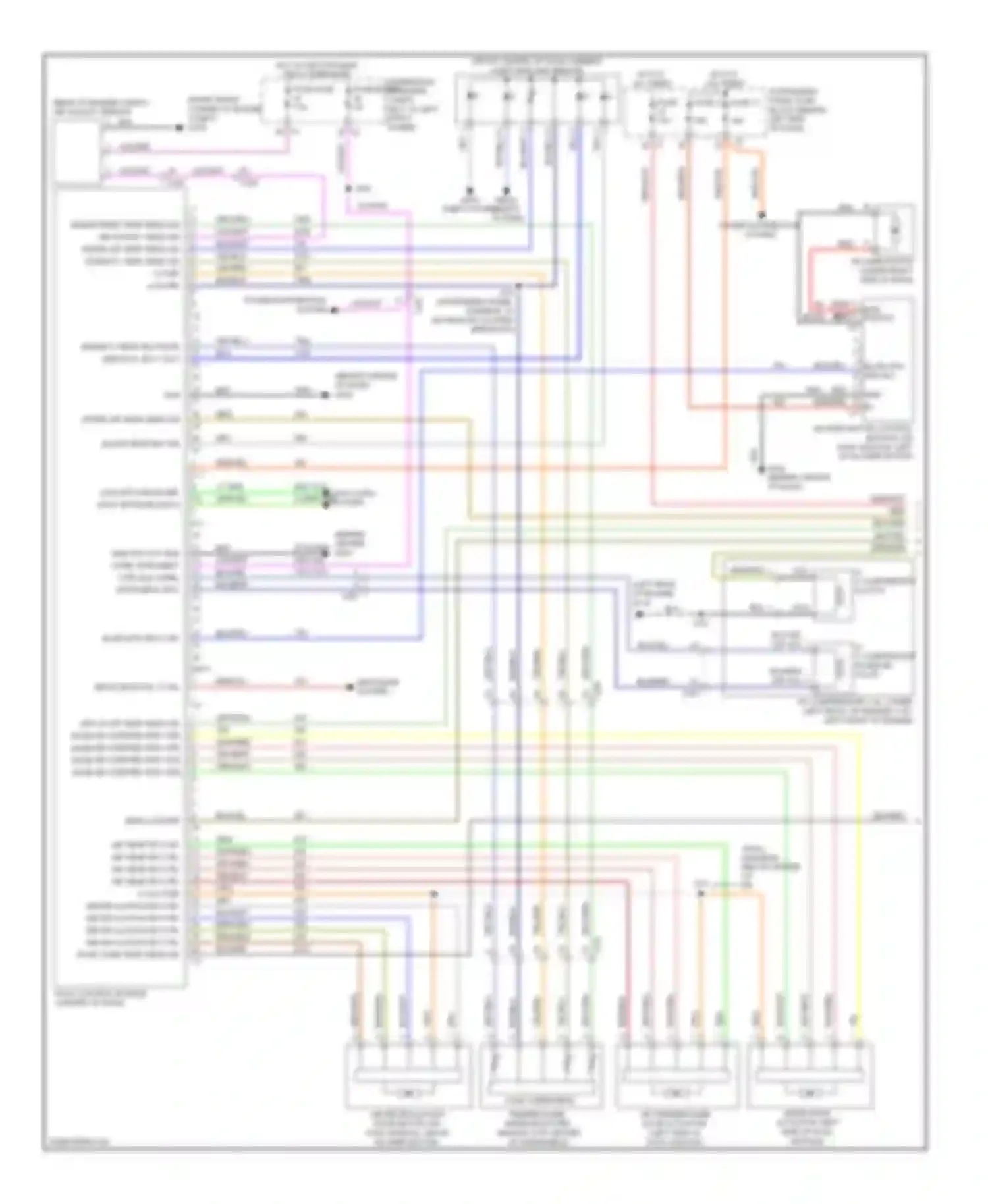 Wiring diagram low spd gmlan ser data network bus 9 for Chevrolet Cruze I facelift (2012-2015) (1 of 2)