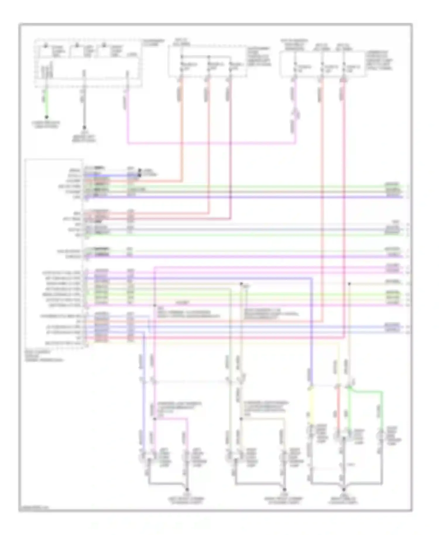 Wiring diagram rf turn sig lp ctrl for Chevrolet Cruze I facelift (2012-2015) (2 of 2)