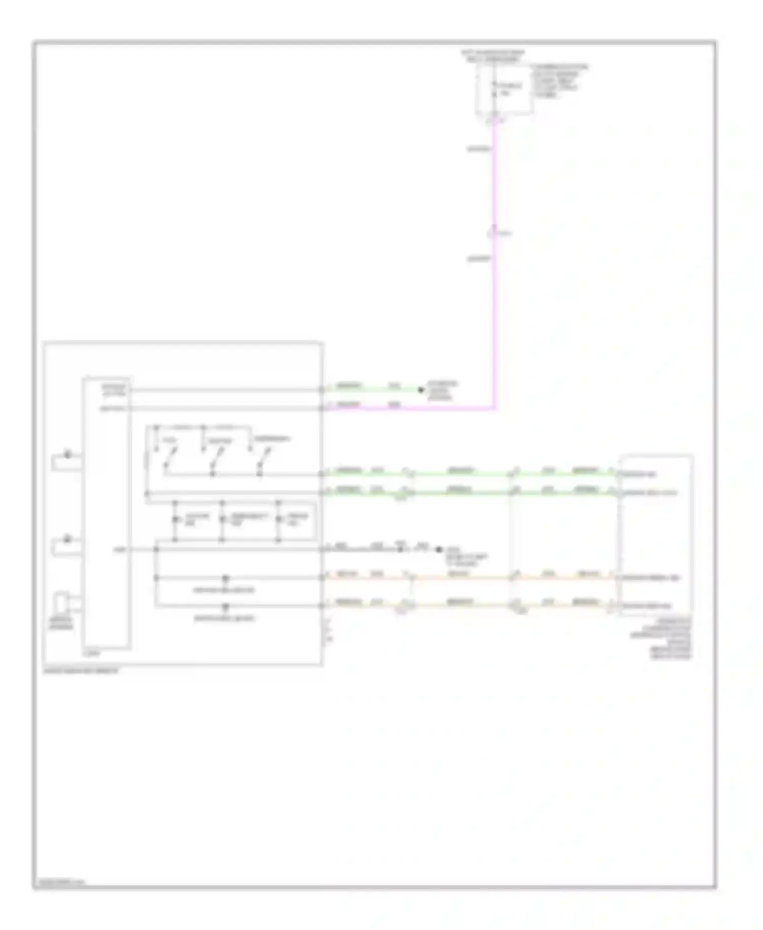 Wiring diagram telematics communication interface control module for Chevrolet Cruze I facelift (2012-2015) (2 of 8)