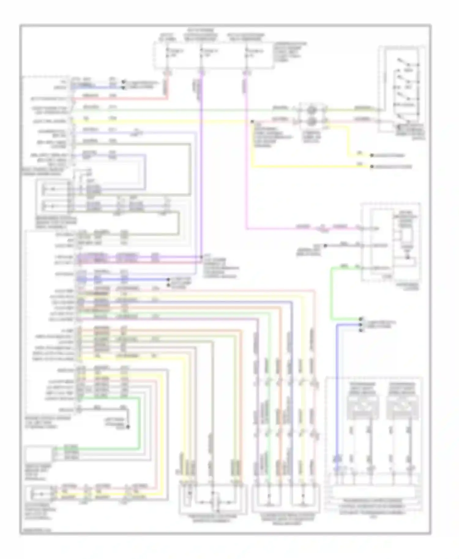 Wiring diagram vehicle speed sensor for Chevrolet Cruze I facelift (2012-2015) (1 of 4)