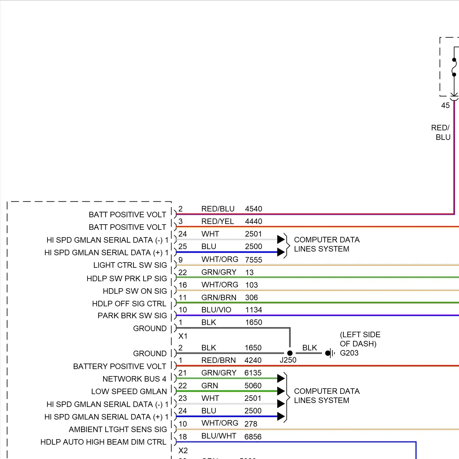 demo - Headlights circuit (1 of 2) Headlights circuit (1 of 2)
