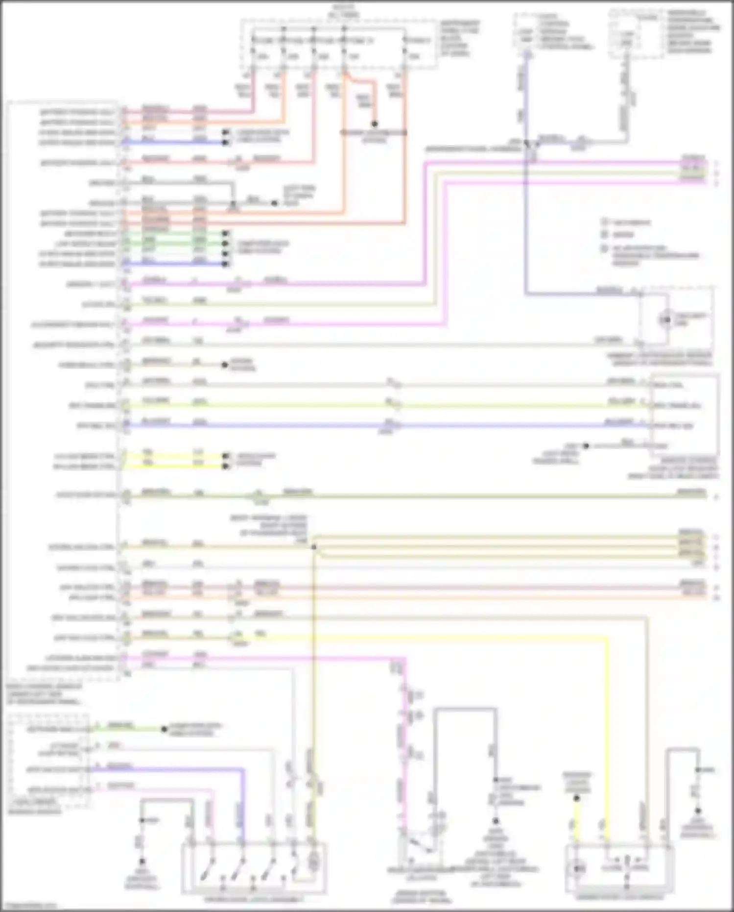 Wiring diagram active sig for Chevrolet Cruze II (2015-2024) (2 of 3)