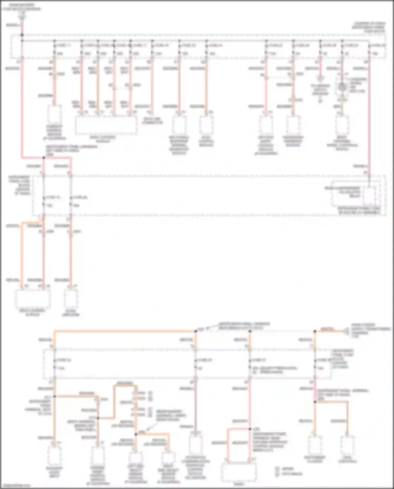 Wiring diagram auxiliary audio input for Chevrolet Cruze II (2015-2024) (2 of 4)