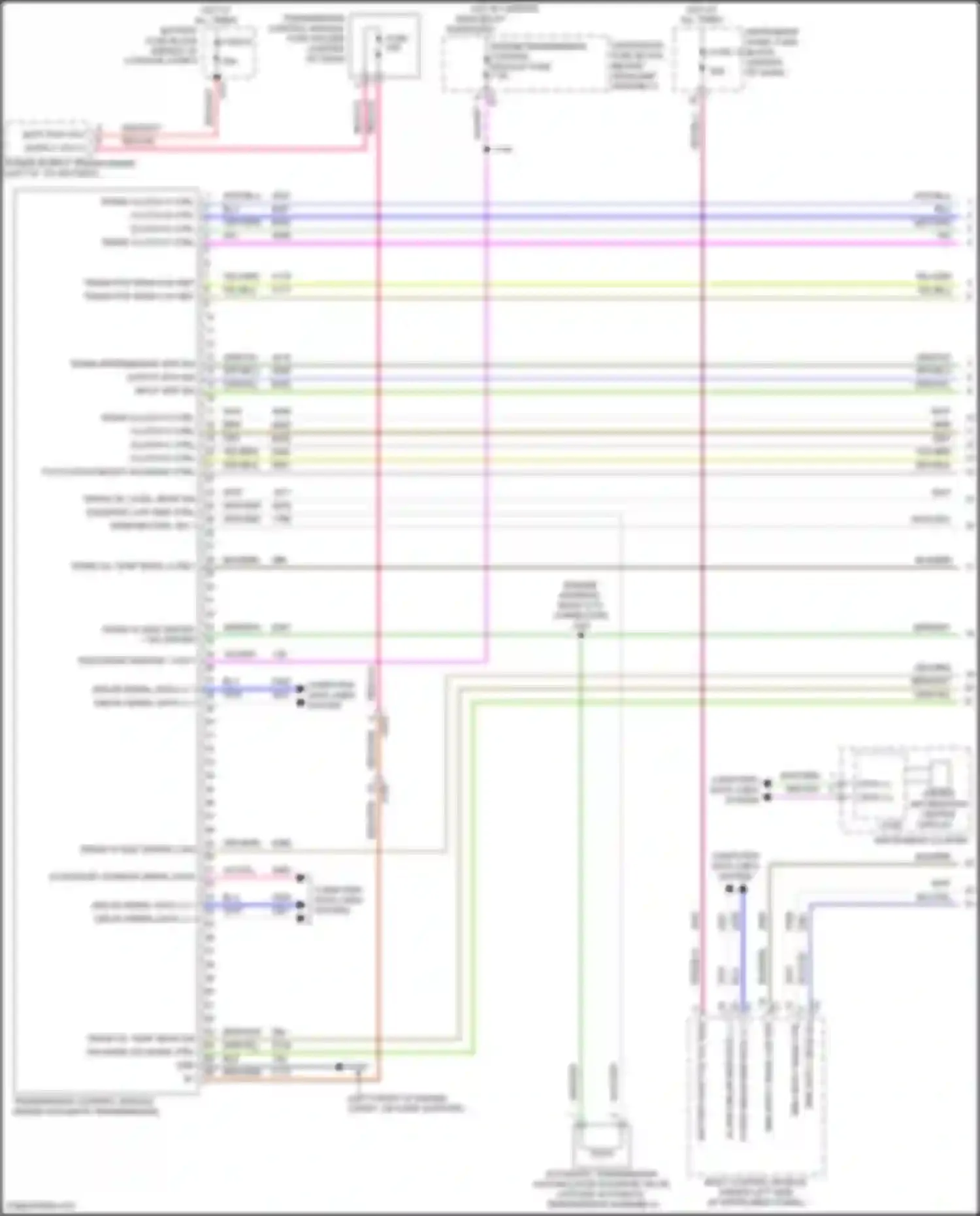 Wiring diagram clutch d ctrl for Chevrolet Cruze II (2015-2024) (1 of 1)
