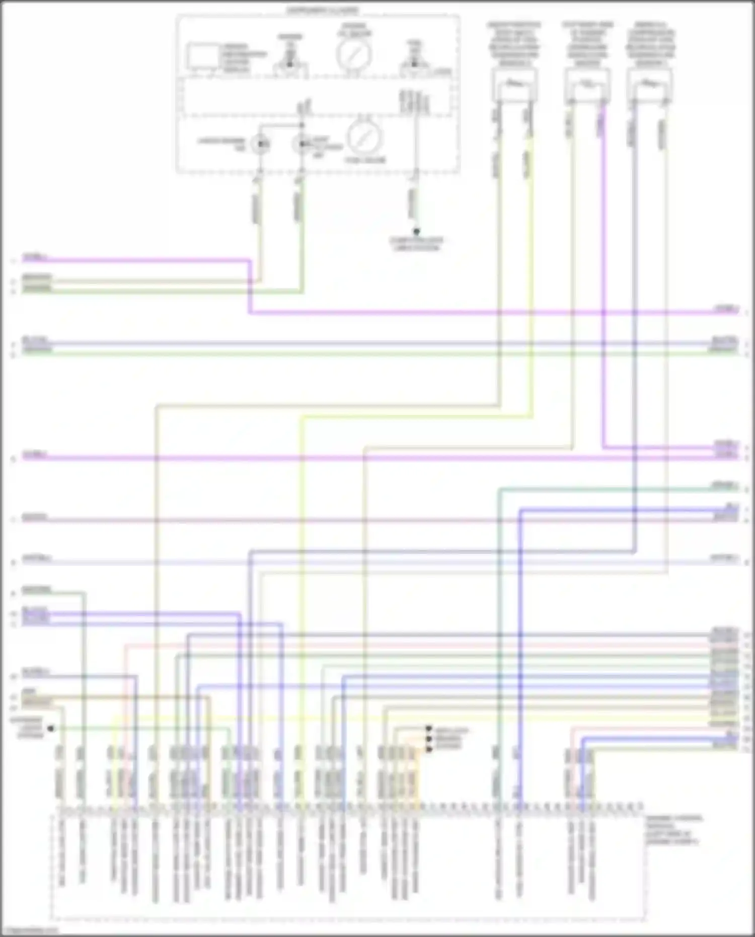 Wiring diagram def module relay ctrl for Chevrolet Cruze II (2015-2024) (1 of 2)