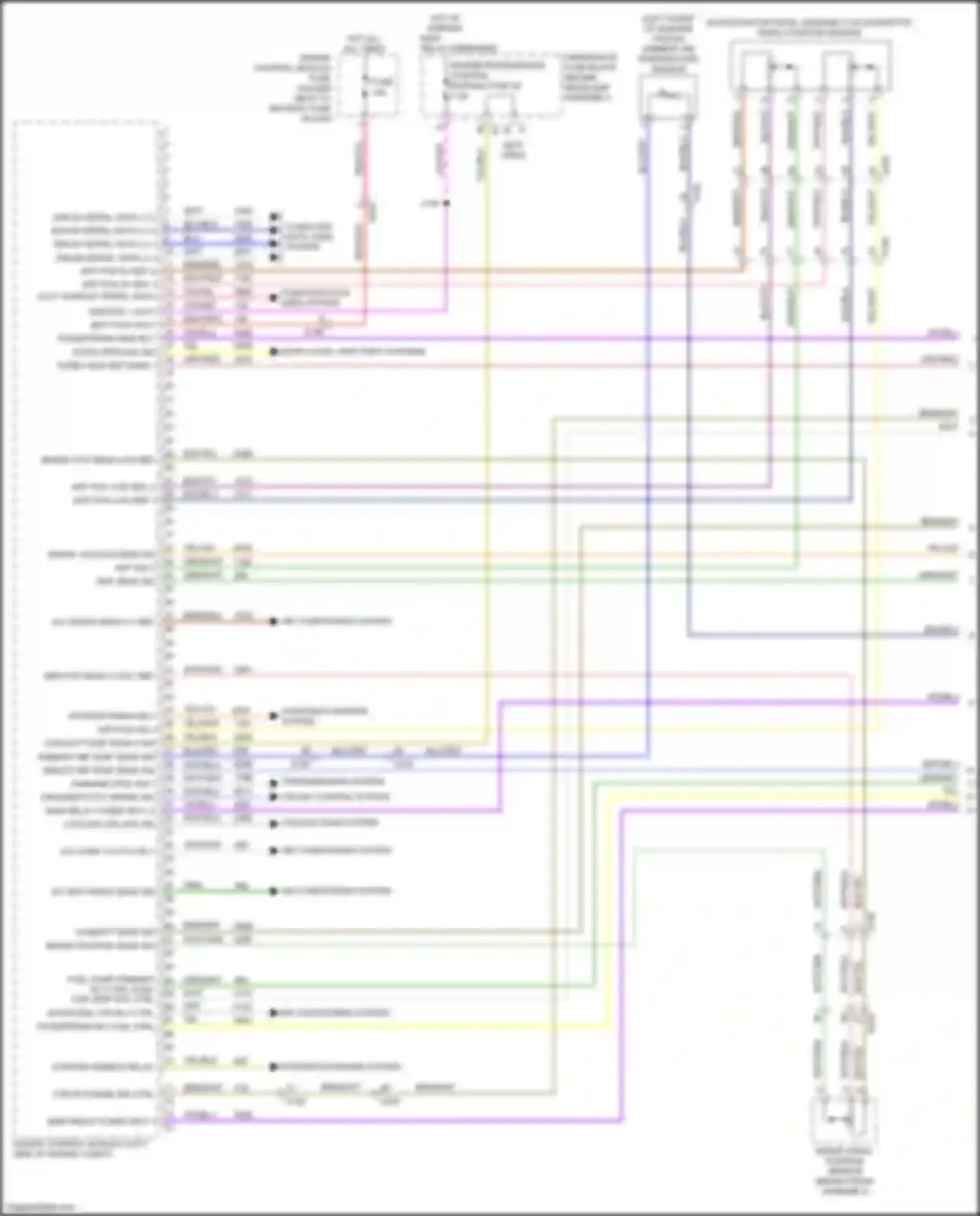 Wiring diagram engine/transmission control module fuse 52 for Chevrolet Cruze II (2015-2024) (1 of 1)