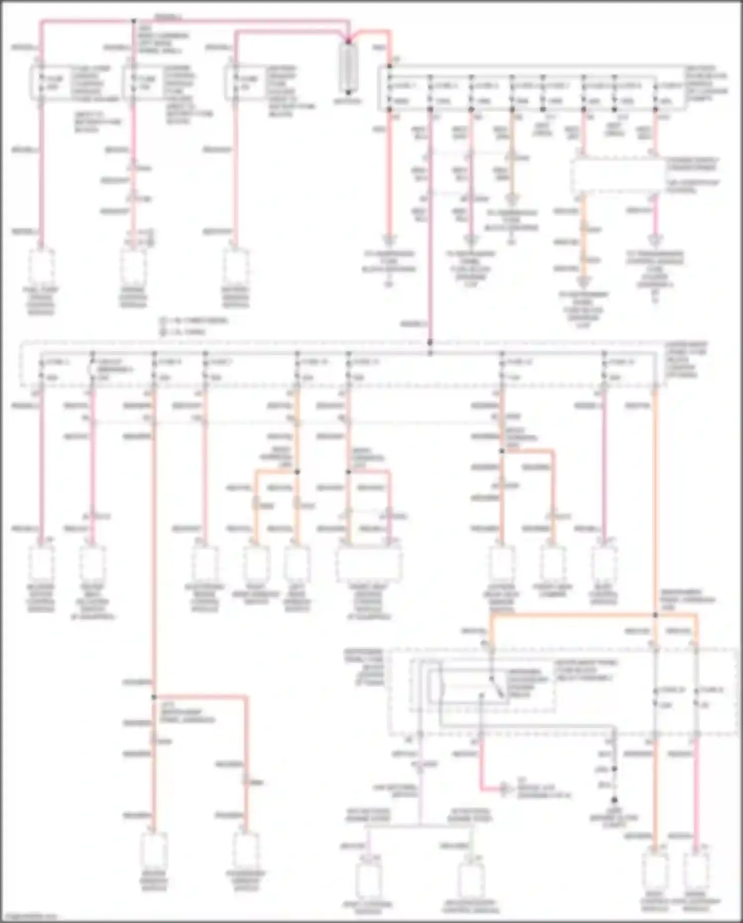 Wiring diagram front seat heating control module for Chevrolet Cruze II (2015-2024) (4 of 4)