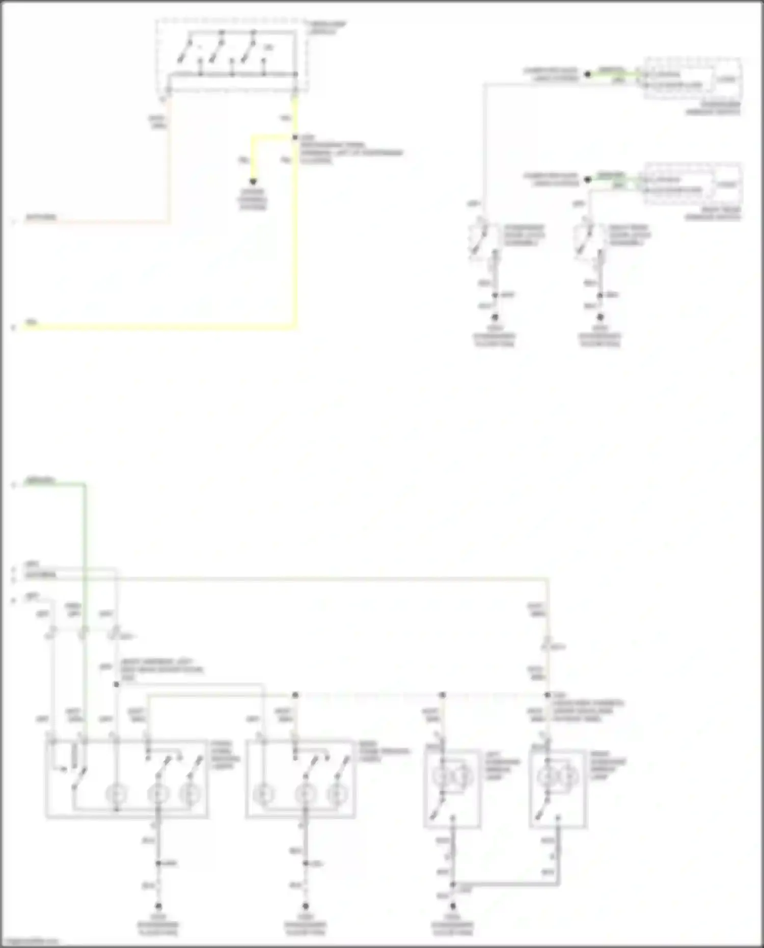 Wiring diagram headlamp switch for Chevrolet Cruze II (2015-2024) (1 of 8)
