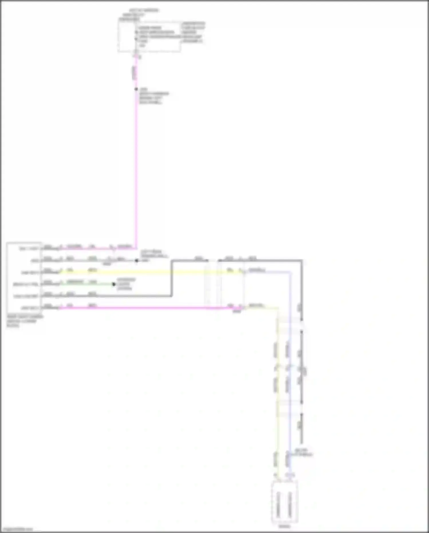 Wiring diagram hot w/ ignition main relay energized for Chevrolet Cruze II (2015-2024) (13 of 22)