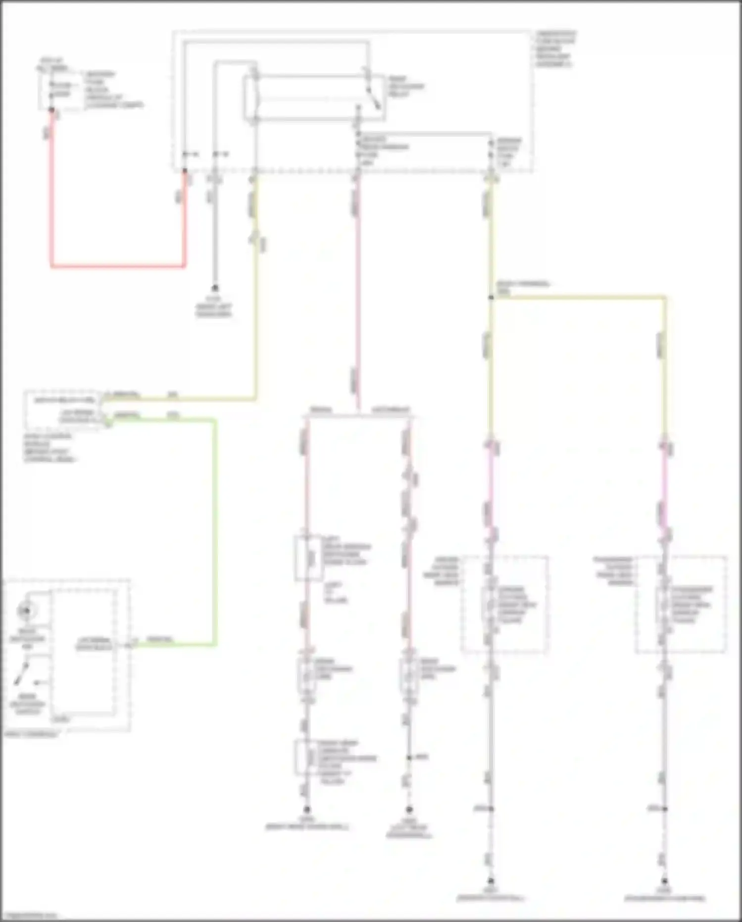 Wiring diagram lin serial data bus 9 for Chevrolet Cruze II (2015-2024) (2 of 3)